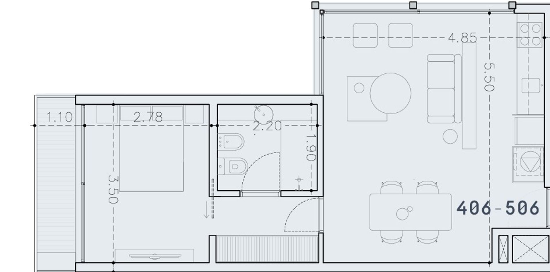 Uy Solano Venta 1 dormitorio en Punta Carretas - 3