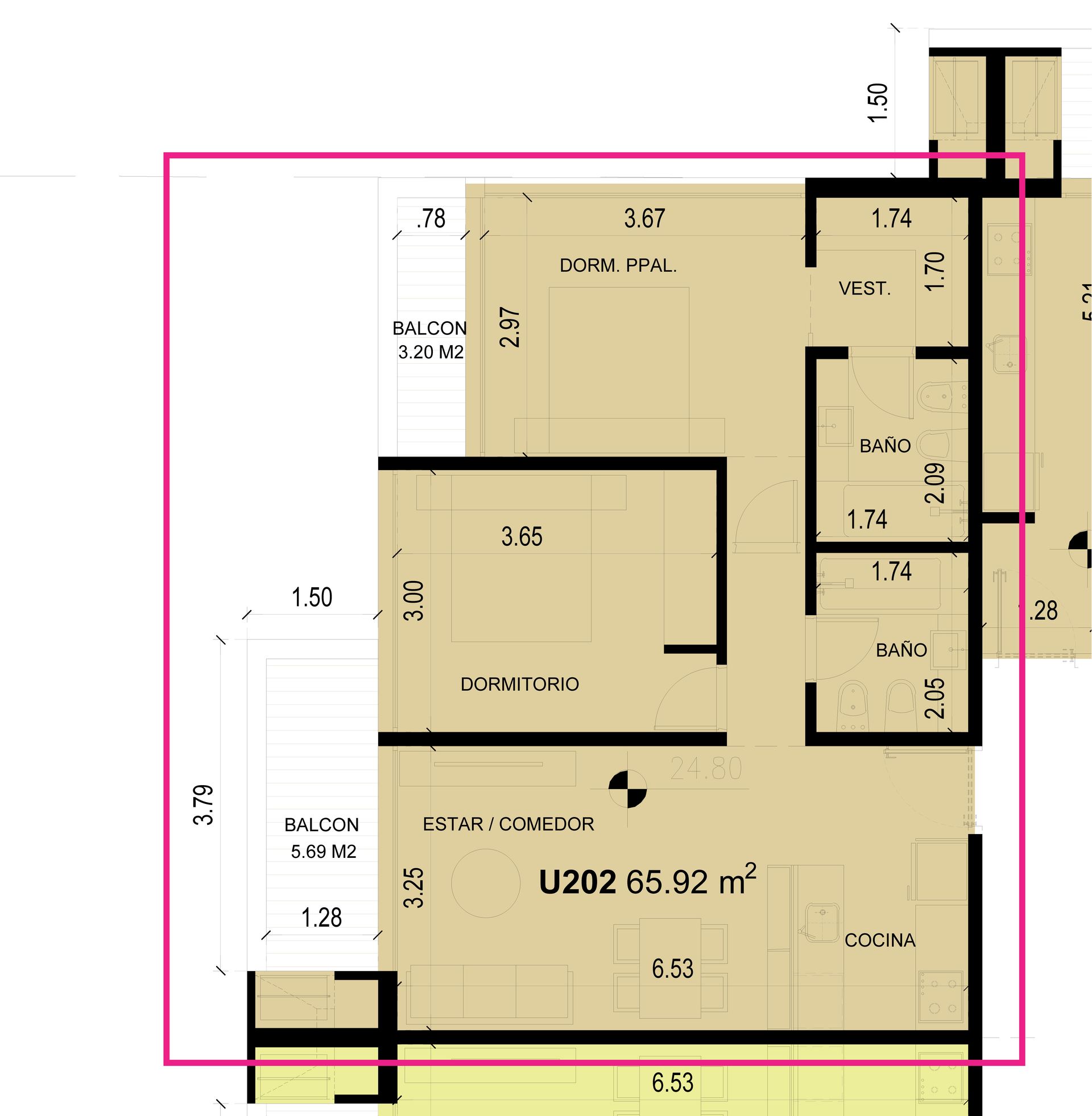 Departamento en VENTA Pinamar RENATA 34 - 6