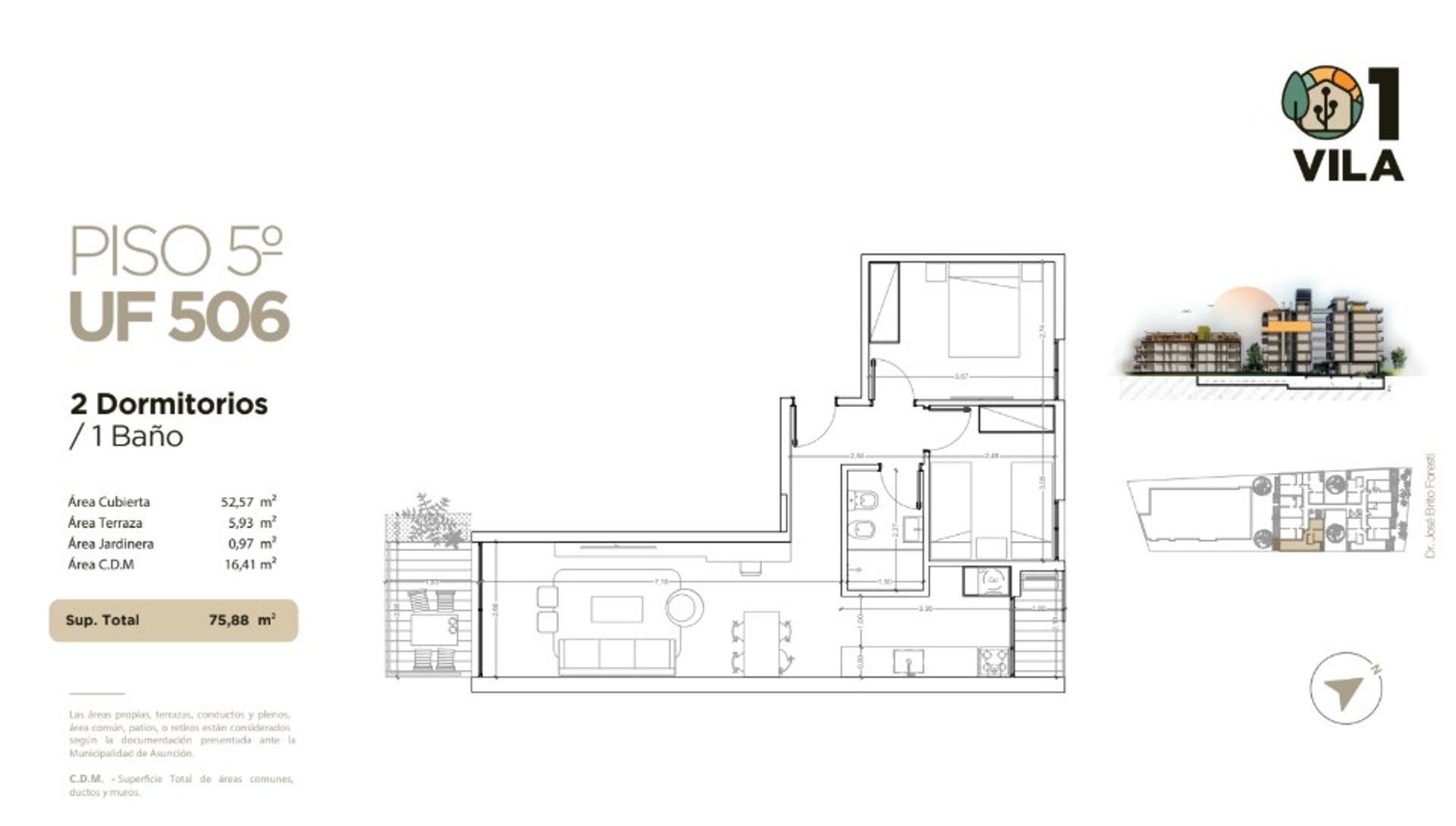 Venta Parque Batlle 2 dormitorio a Estrenar - 15