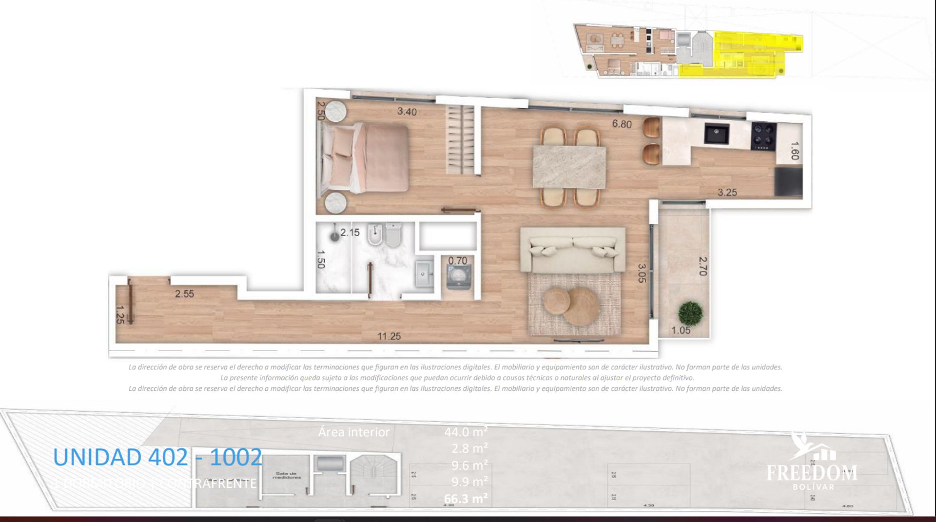 VENTA 1 DORM , TERRAZA, POCITOS, POZO - 10