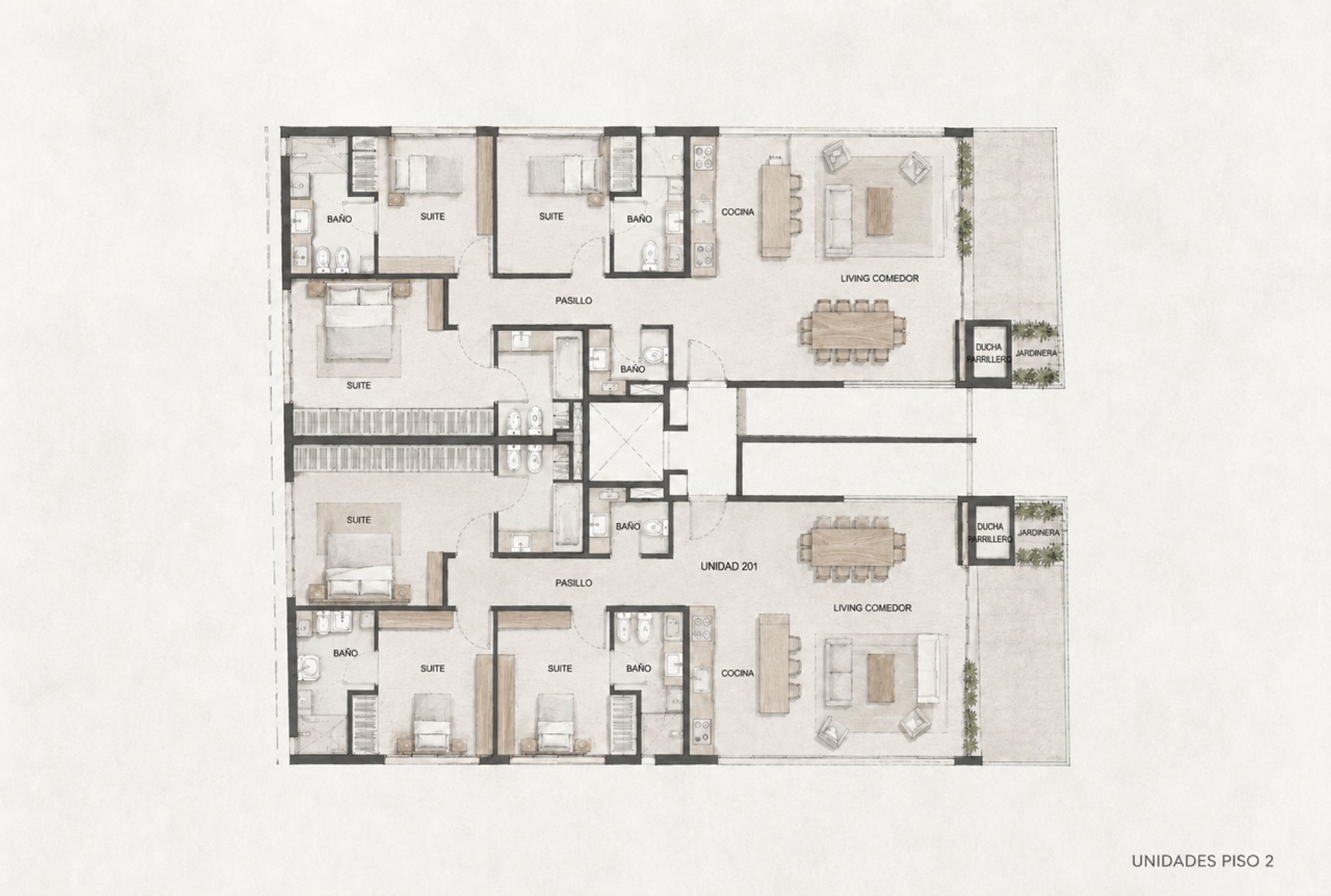 EXCLUSIVO PENTHOUSE PRIMERA LINEA MANSA PARADA 10 - 11