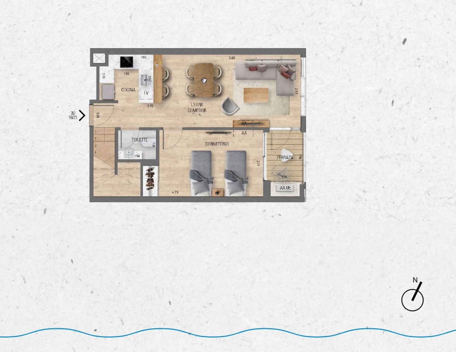VENTA Duplex 3 dormitorios Lago Calcagno - 1