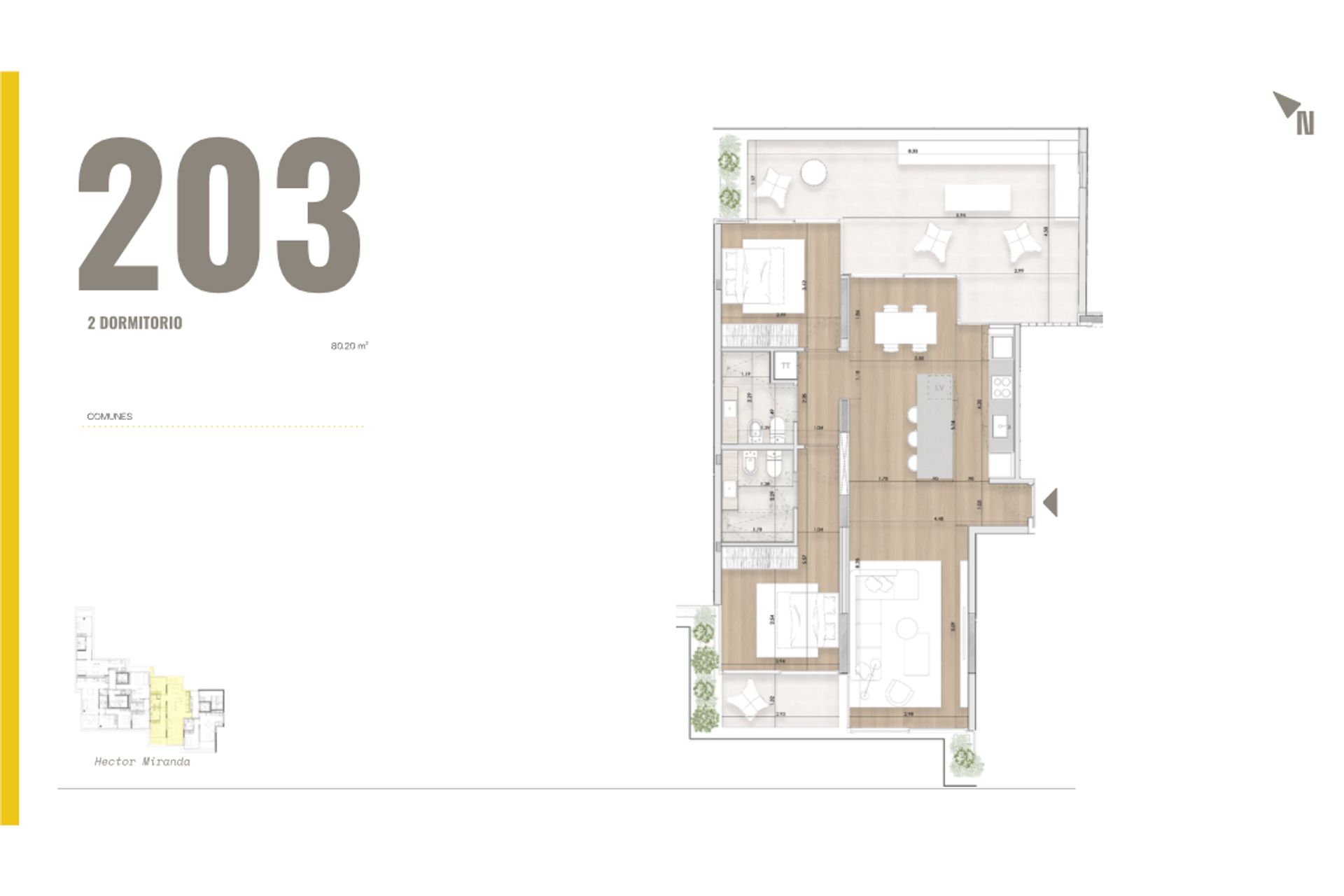 Venta apartamento dos dormitorios punta carretas - 11