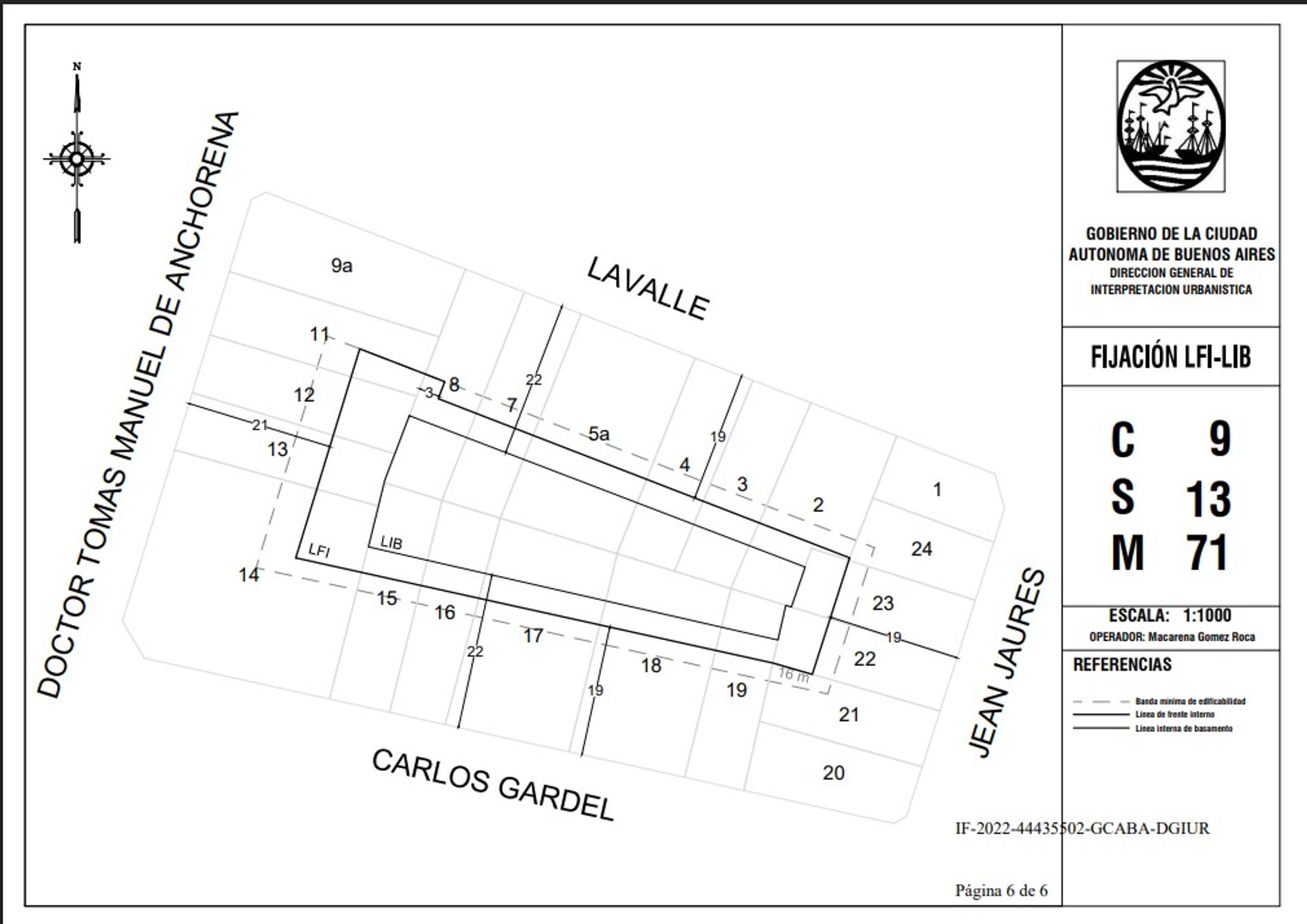 Lote en Venta en Balvanera, Capital Federal