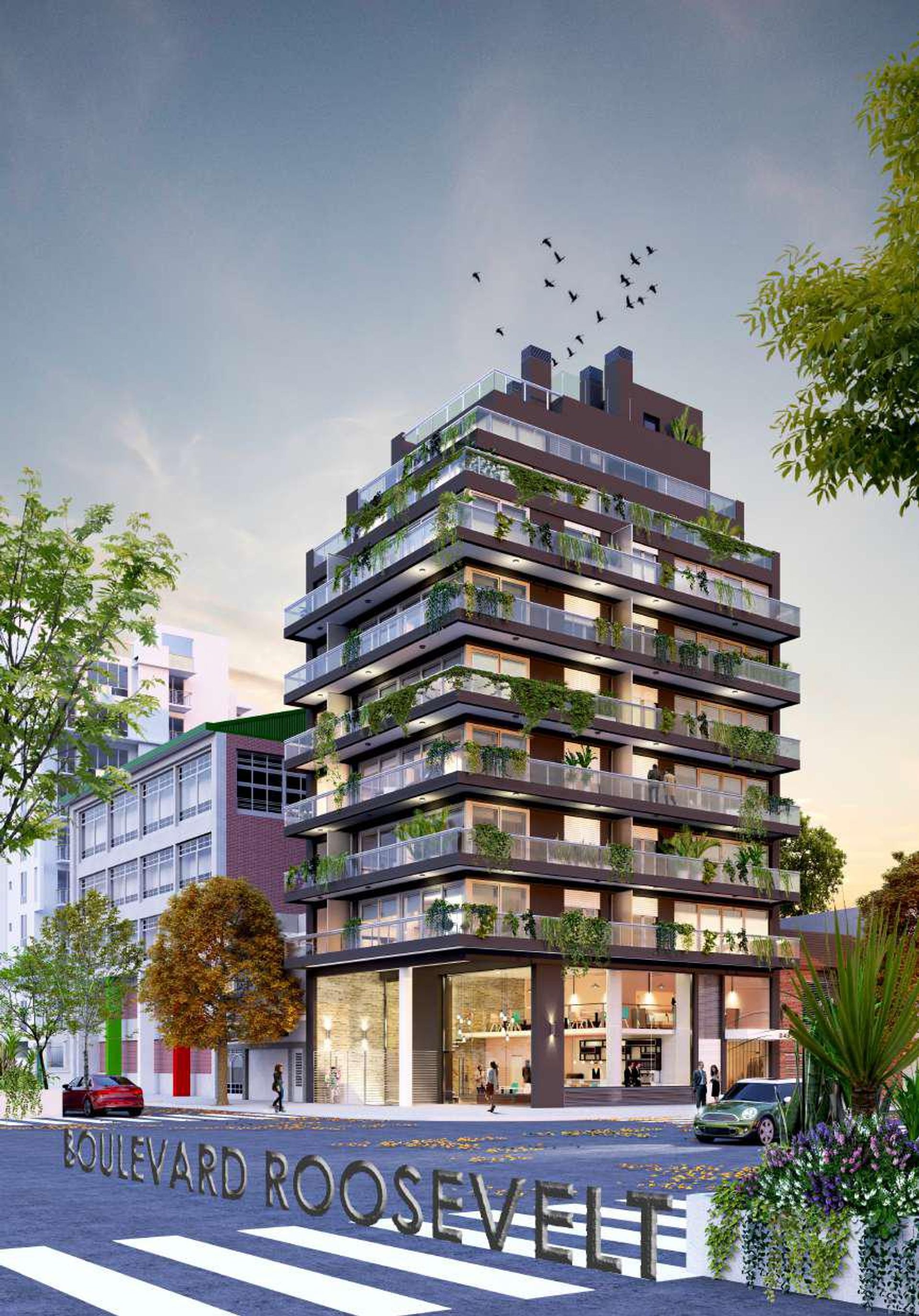 Venta monoambiente en piso 6 con balcón - 3