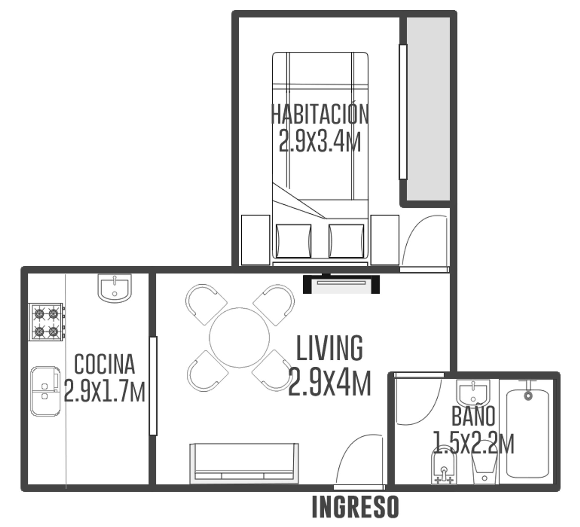 Departamento en Venta en Palermo, Capital Federal