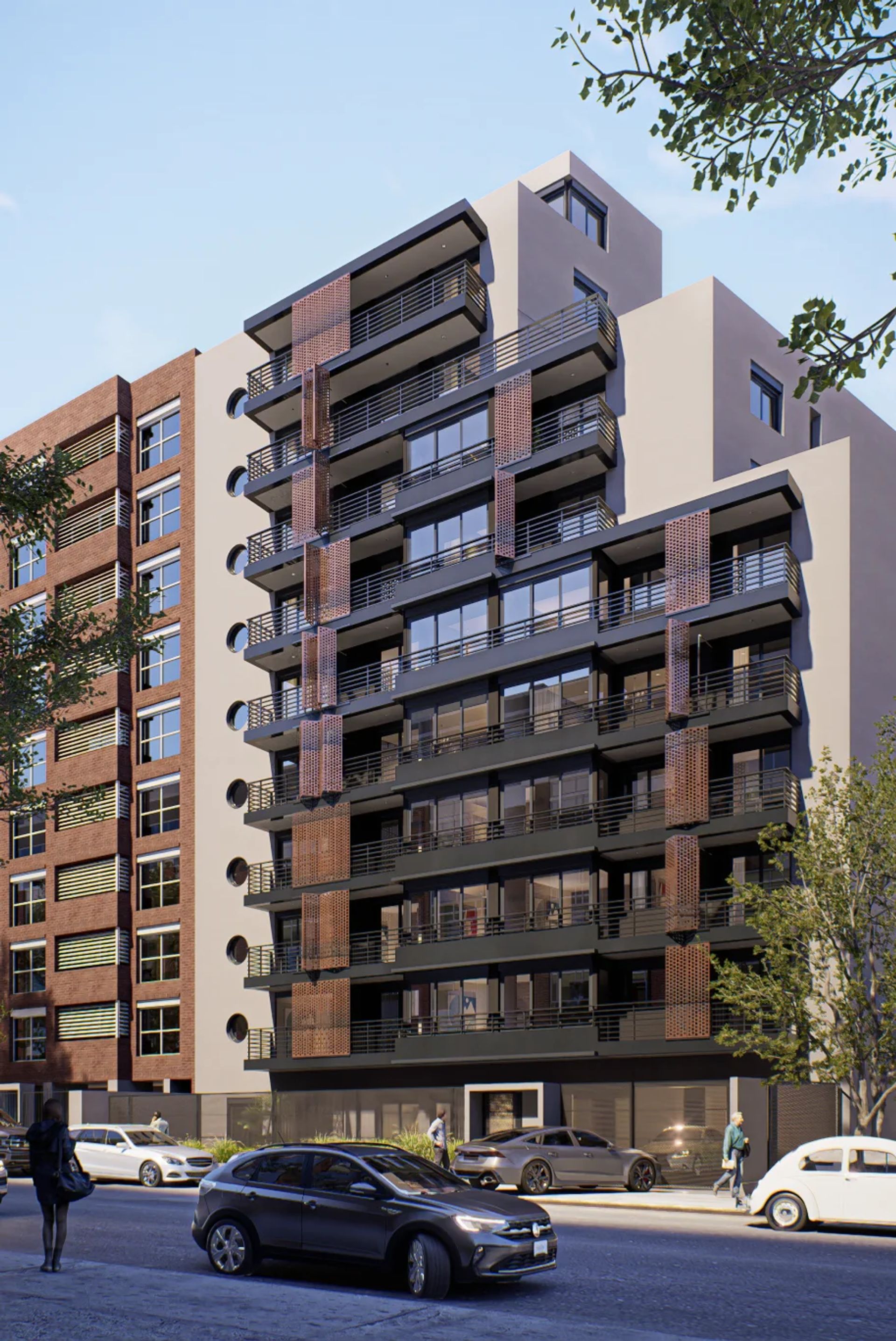 Venta a Estrenar Monoambiente balc&oacute;n Parque Batlle - 3