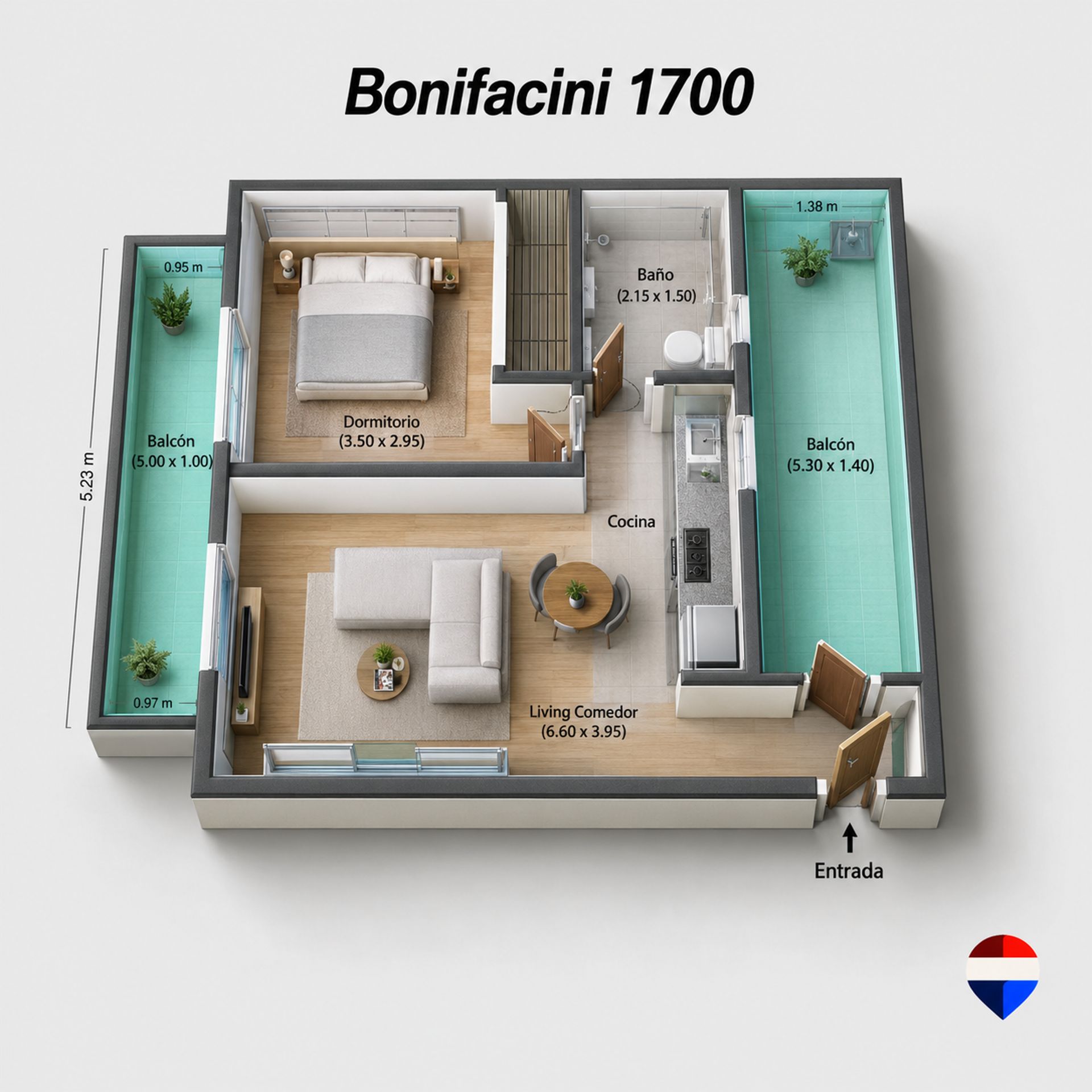 Departamento en Venta en General San Martin, G.B.A. Zona Norte