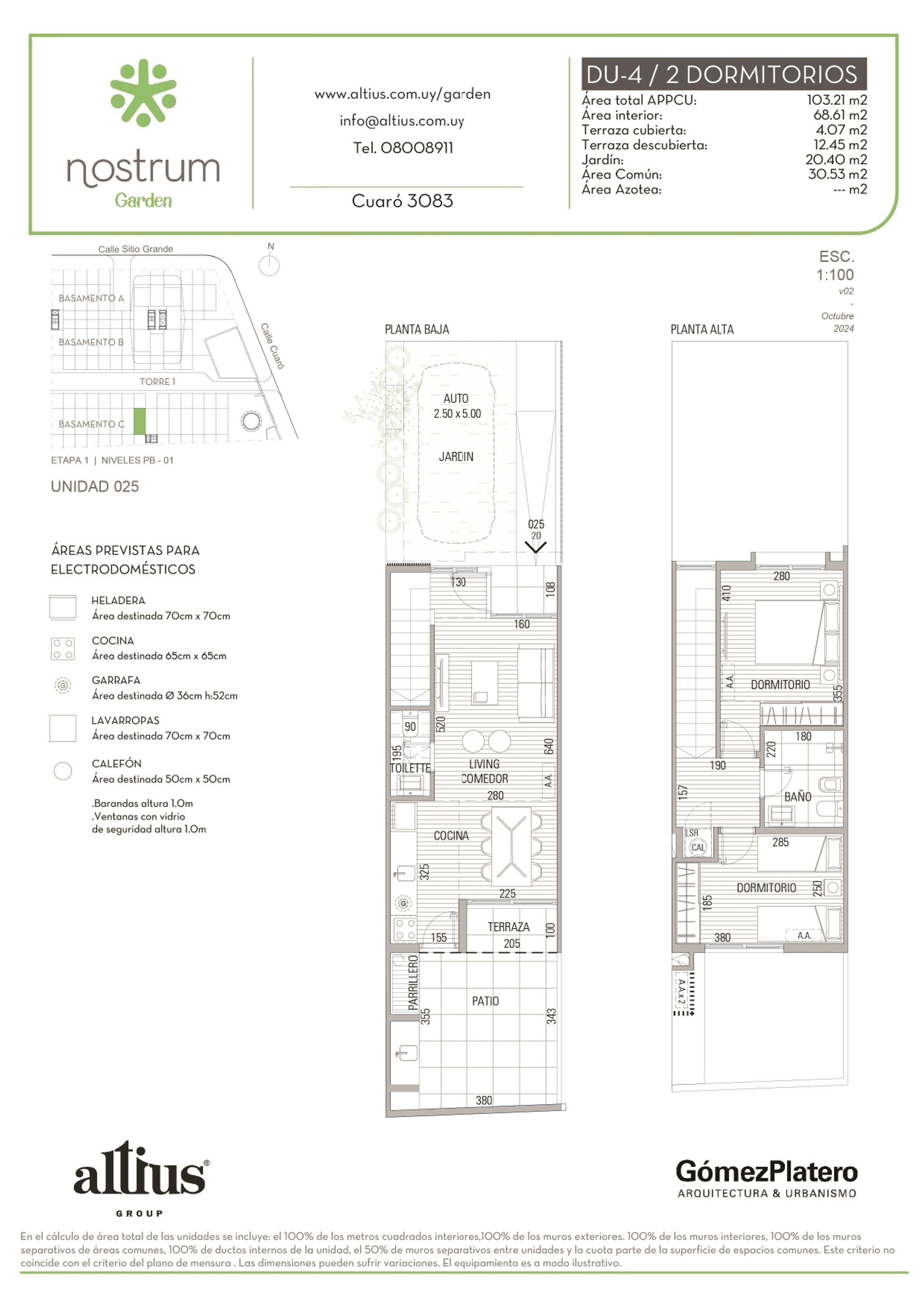 VENTA DUPLEX 2 DORMITORIOS NOSTRUM GARDEN - 1