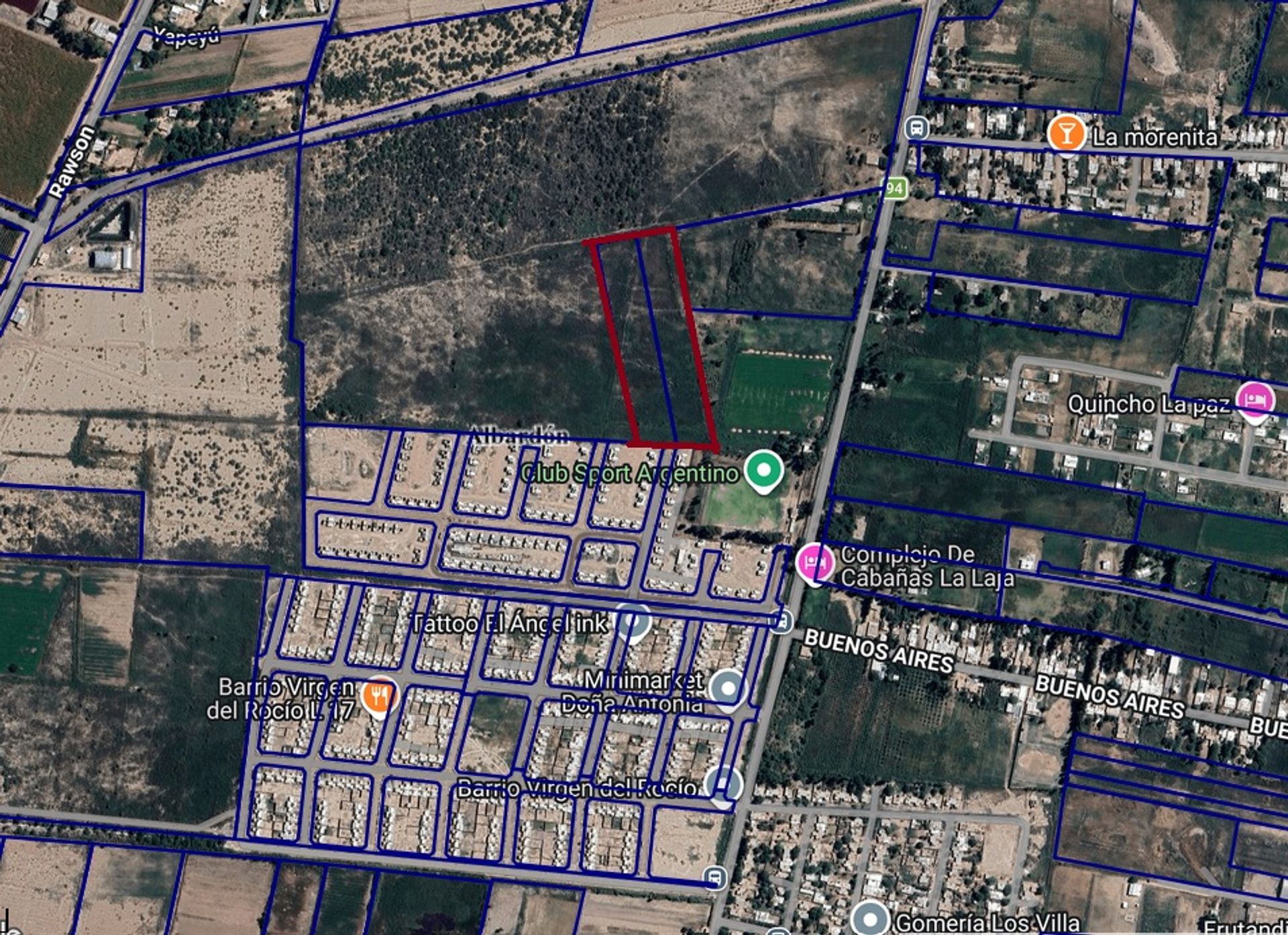 Lote en Venta en Albardon, San Juan