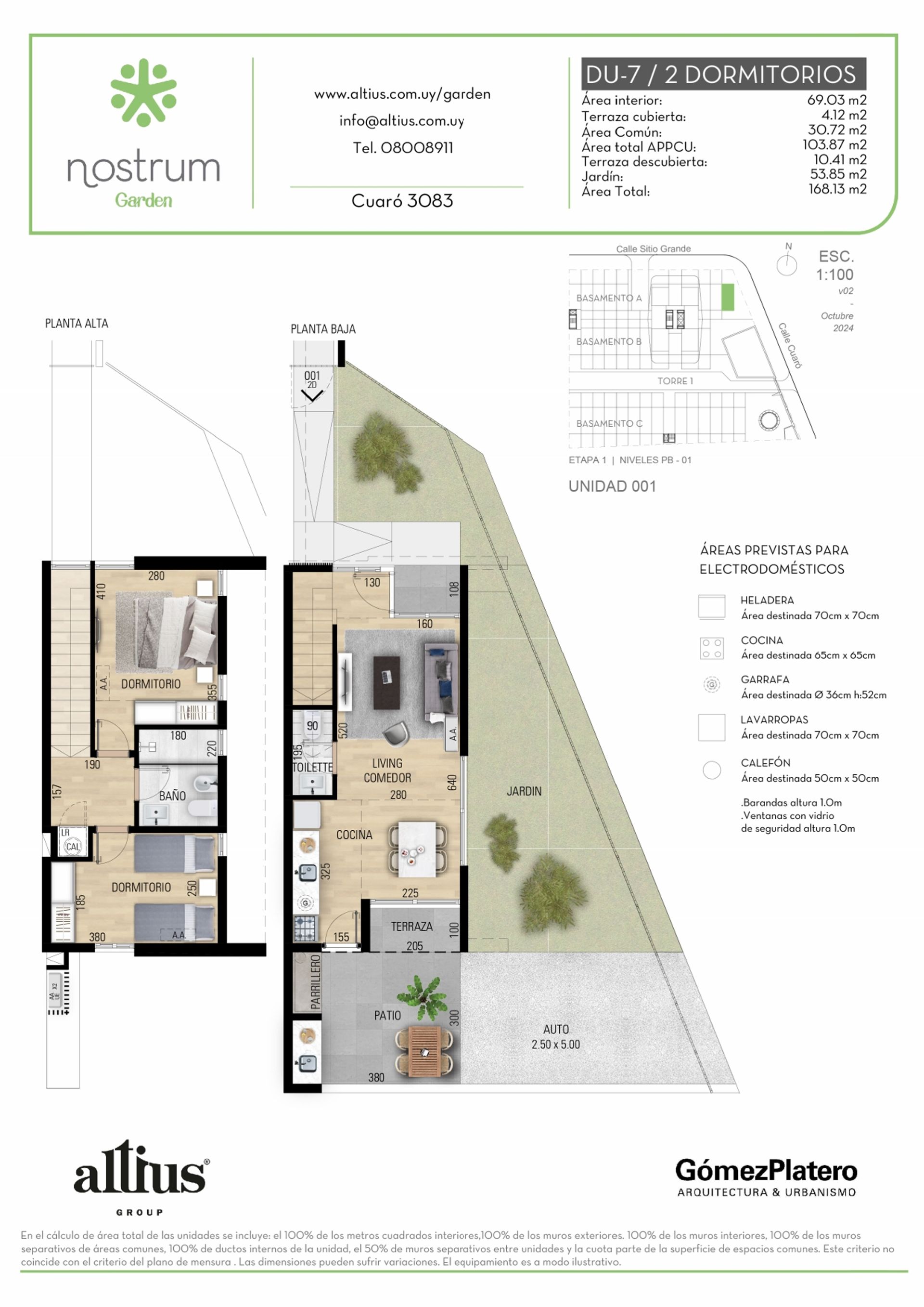VENTA DUPLEX 2 DORMITORIOS NOSTRUM GARDEN PRADO - 1