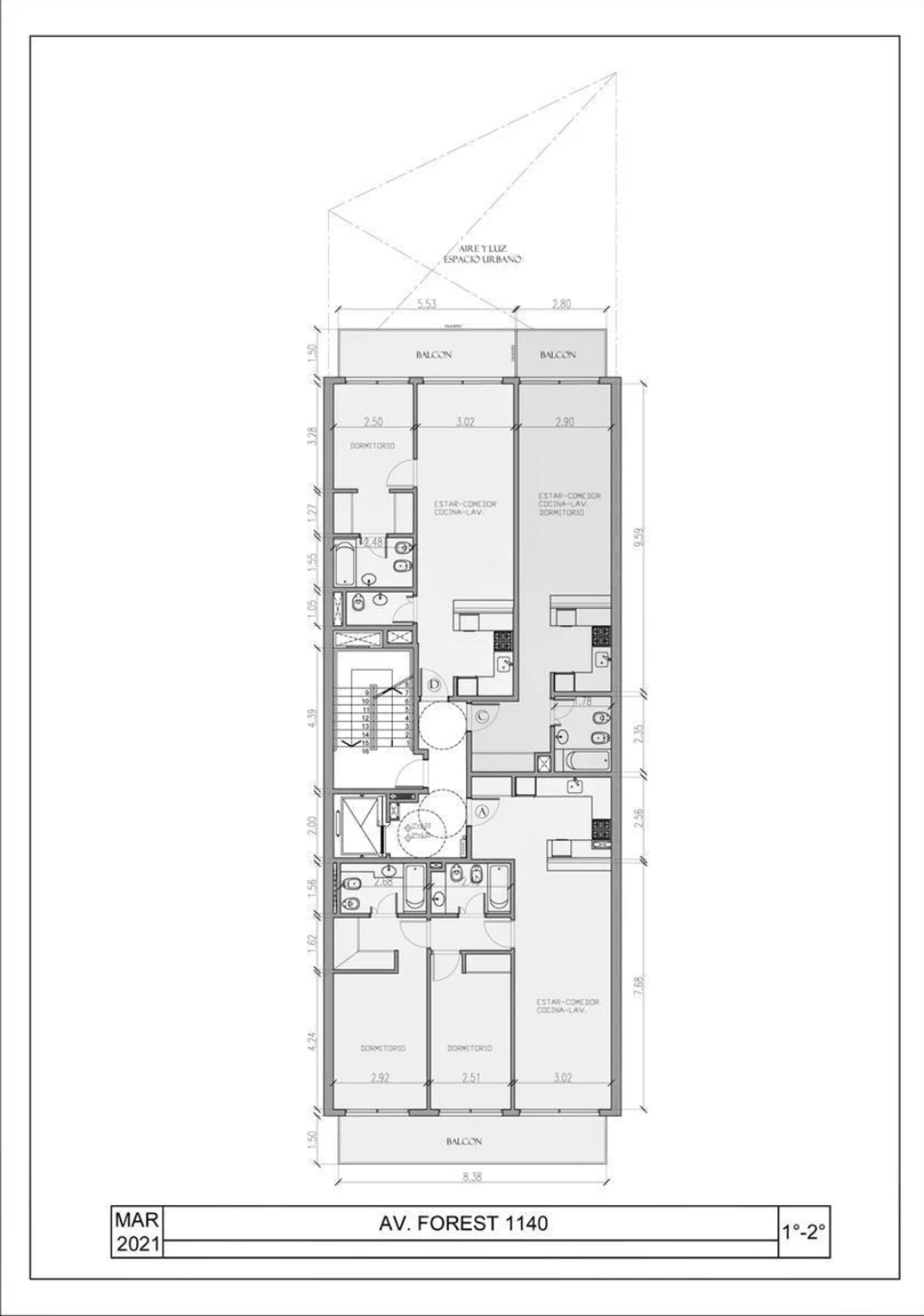 VENTA MONOAMB CON BALCON ENTREGA MARZO 2025 - 2