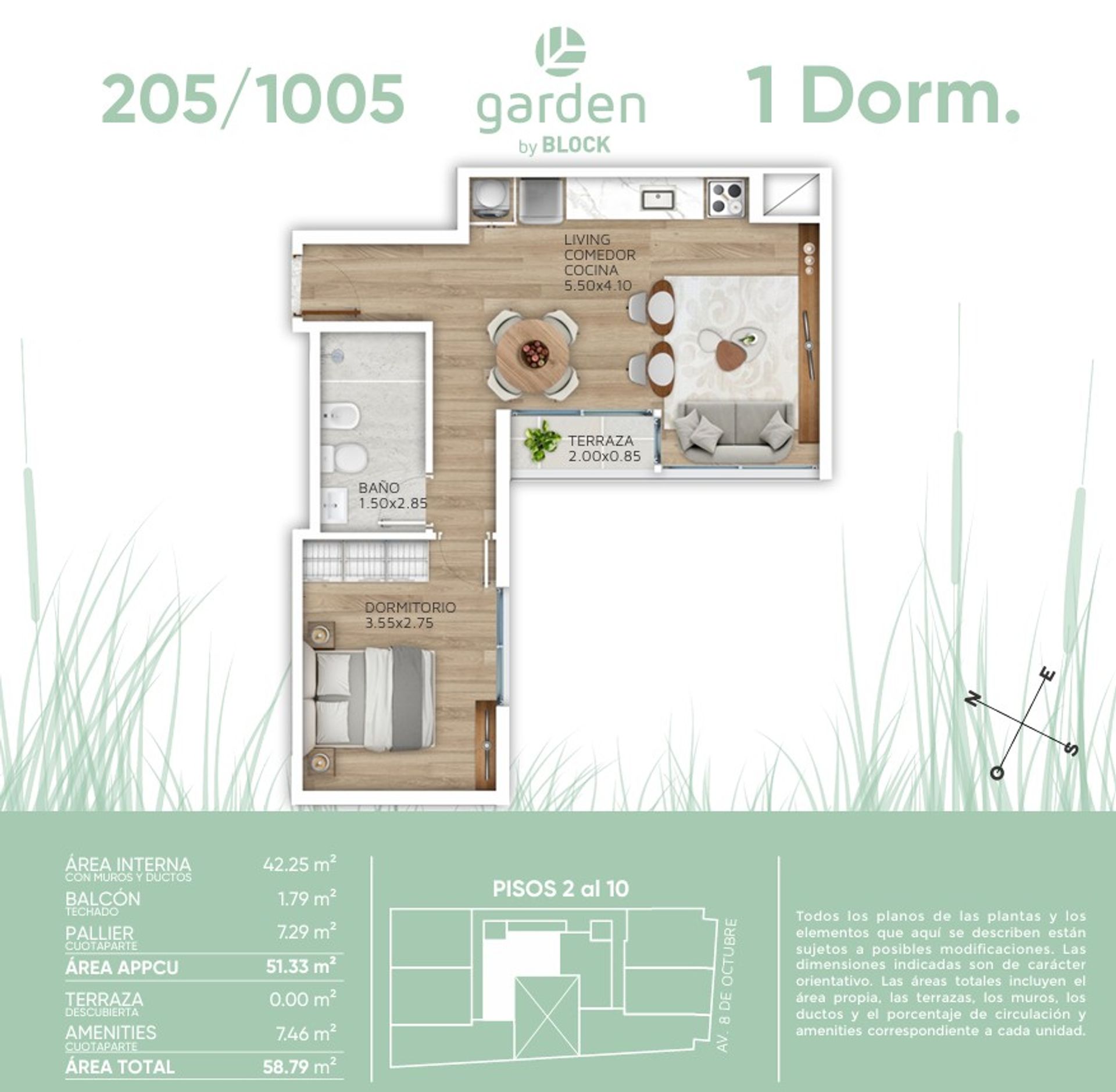 Venta Apartamento 1 Dormitorio La Blanqueada - 18