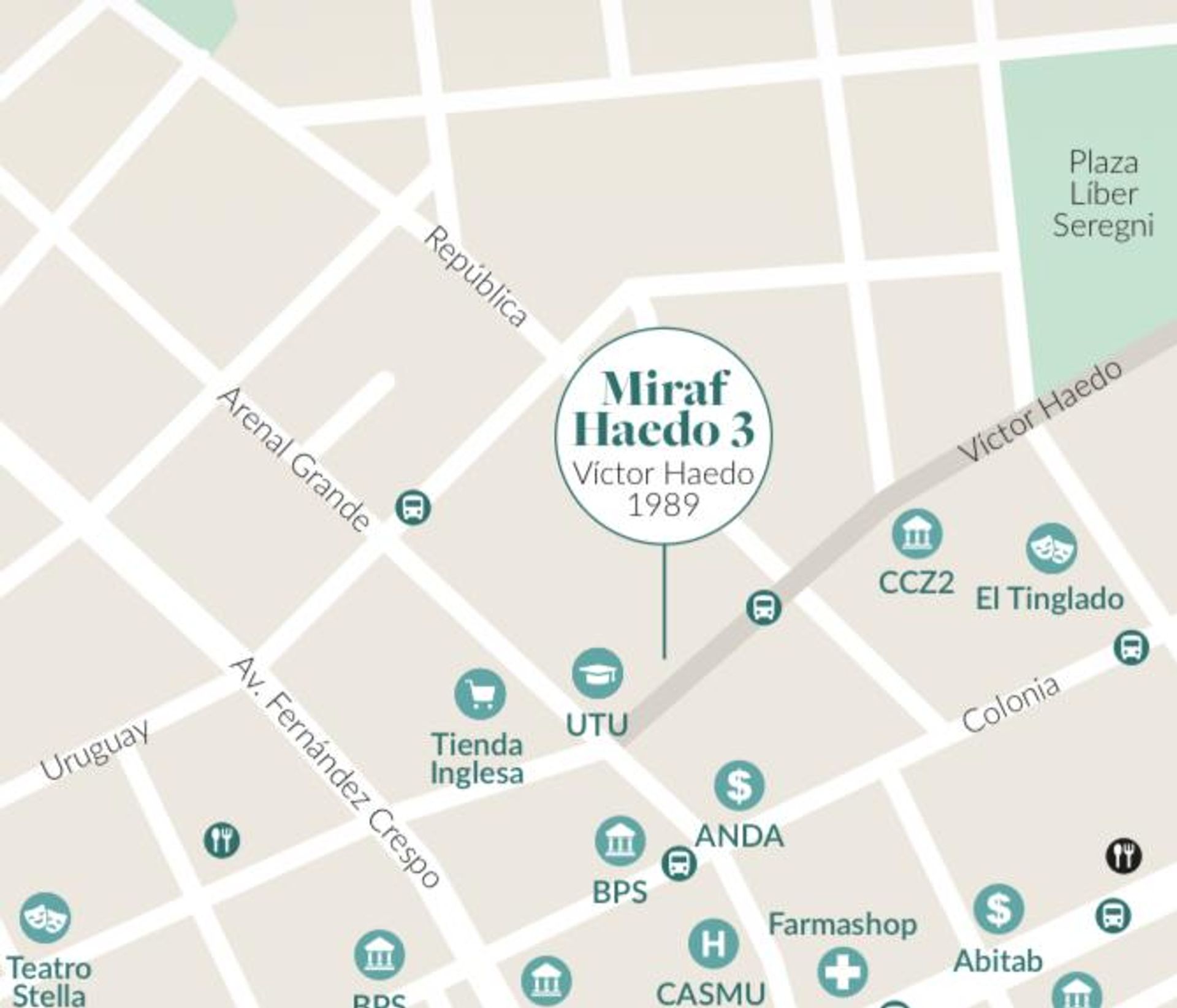 Venta apartamento 1 dormitorio en Cordón - 3
