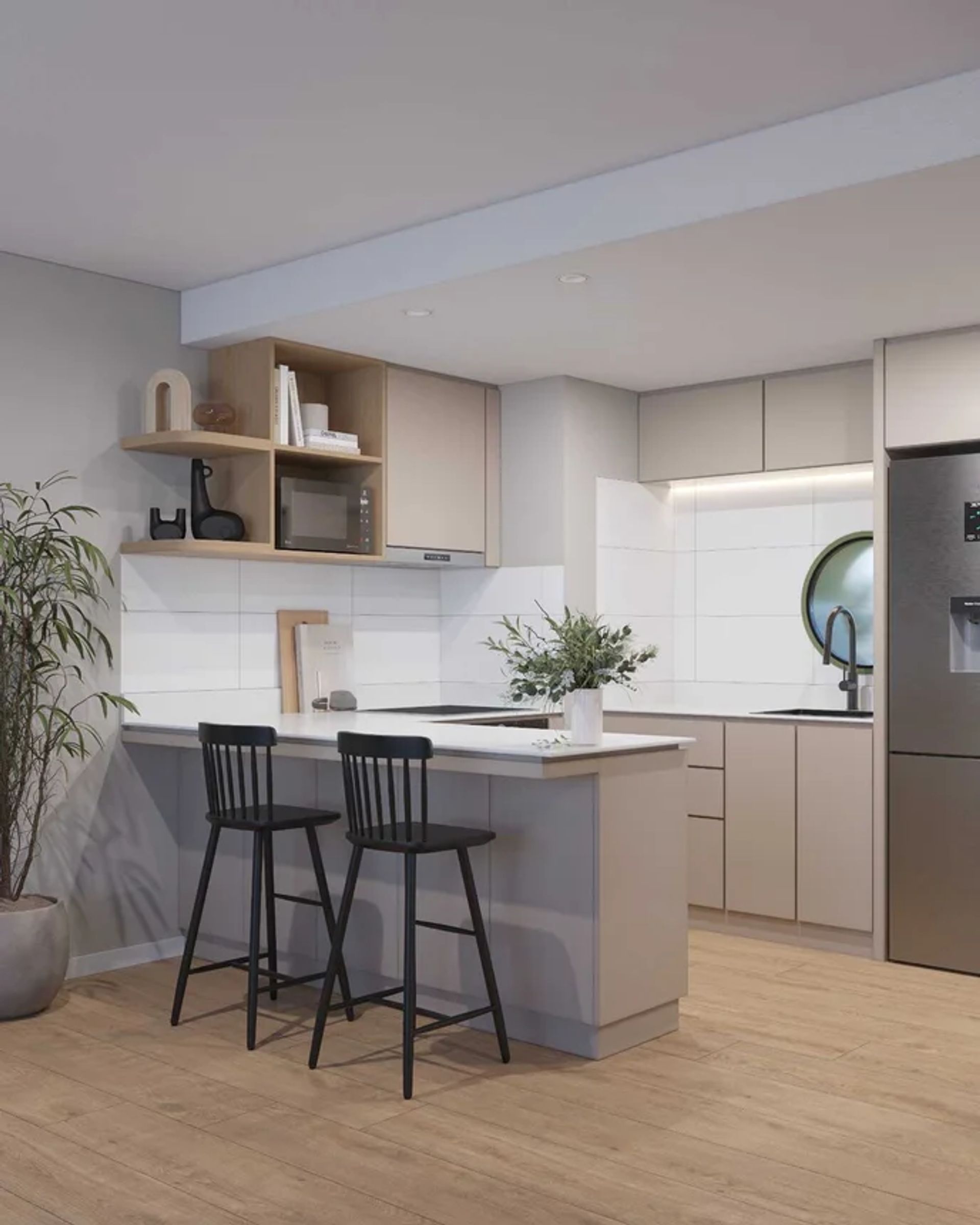 Venta Apto 1 Dorm - GREEN CONCEPT CARRASCO - Pozo - 1