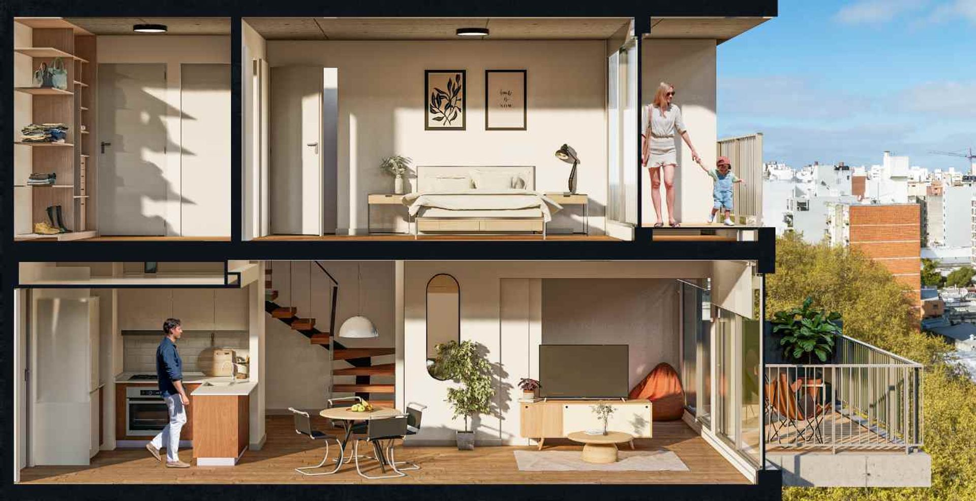 VENTA 2 DORM EN CORDON SUR ESTRENA OCTUBRE 2026 - 9