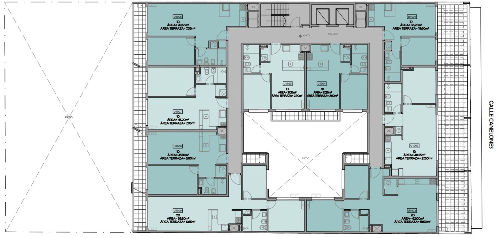 Se vende Penthouse 1 dorm. Cordon a estrenar gge - 11