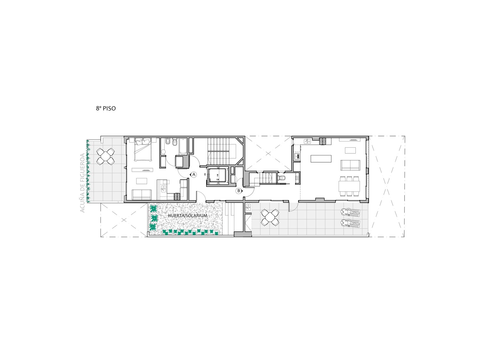 MONOAMBIENTE con TERRAZA EN VENTA - POZO - ALMAGRO — foto 3