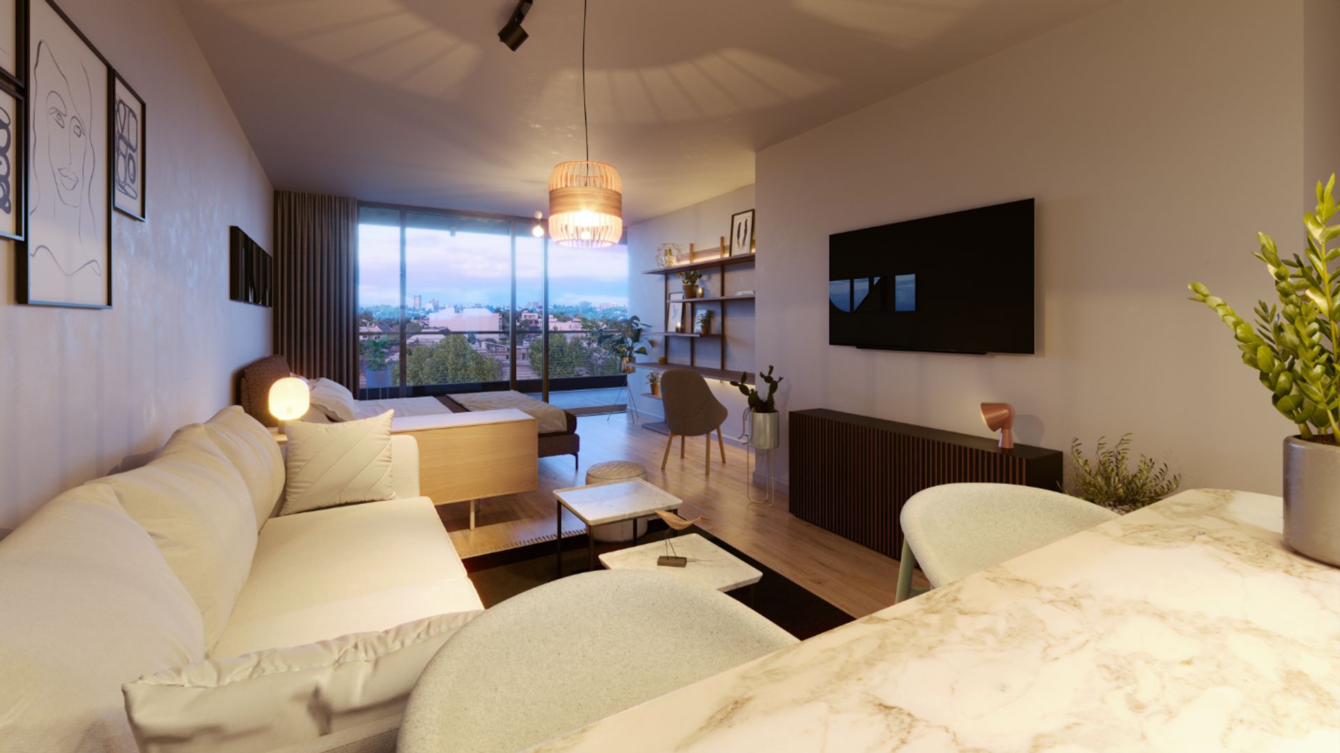 VENTA-MONOAMBIENTE-46m2-C/BALCÓN-"RESPIRA PALERMO" — foto 3