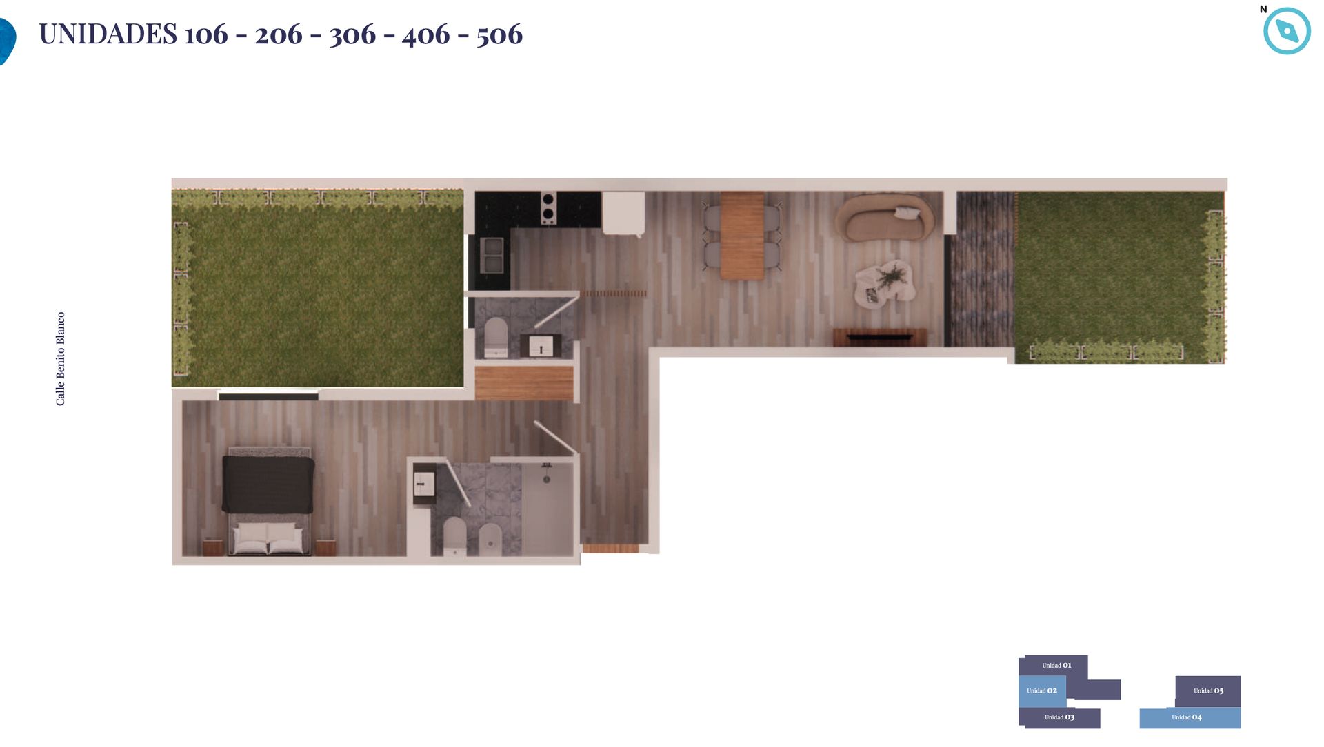 VENTA APARTAMENTO 1 DORMITORIO POCITOS - 6
