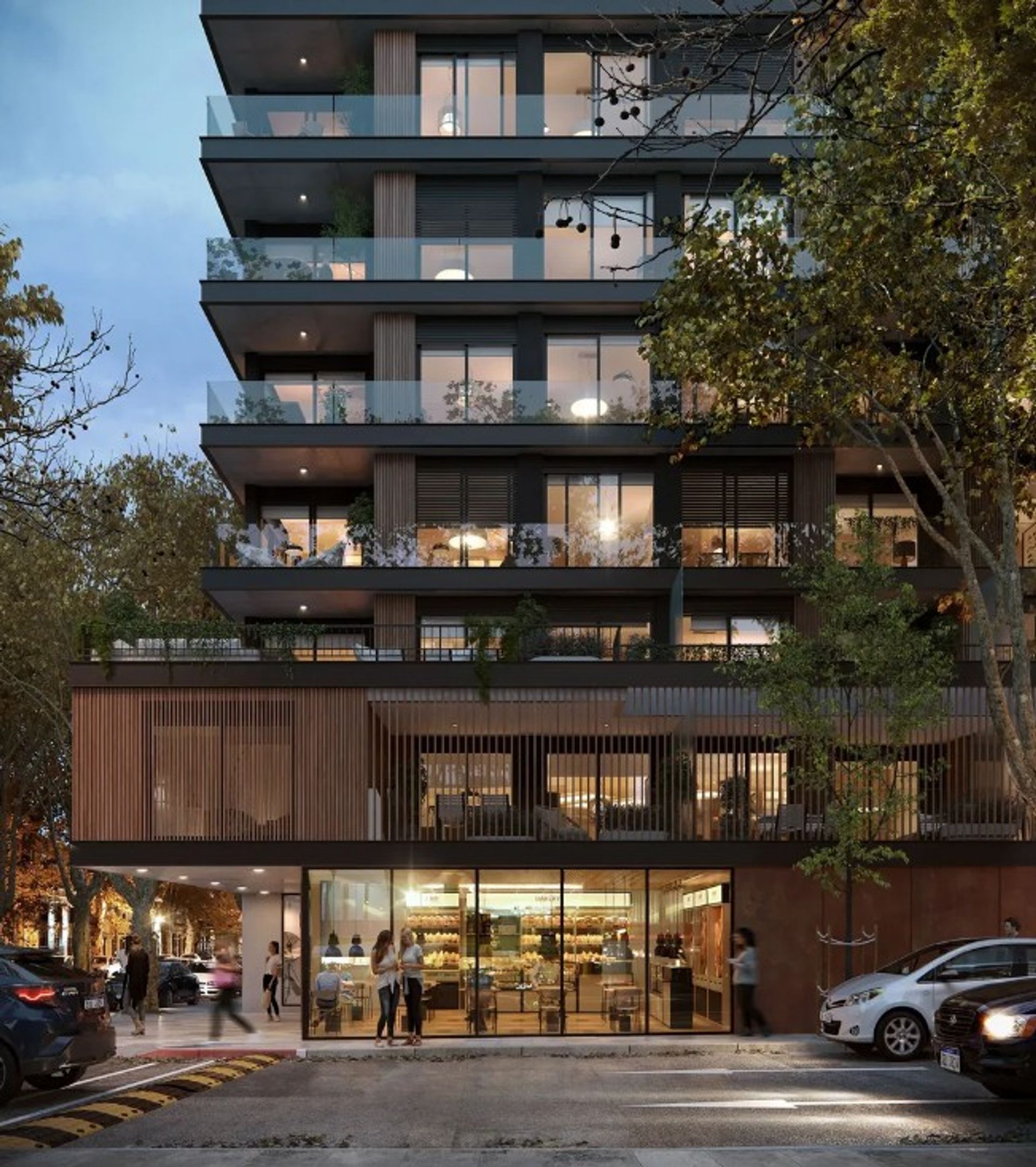 Dos dormitorios con gran terraza al frente - 3