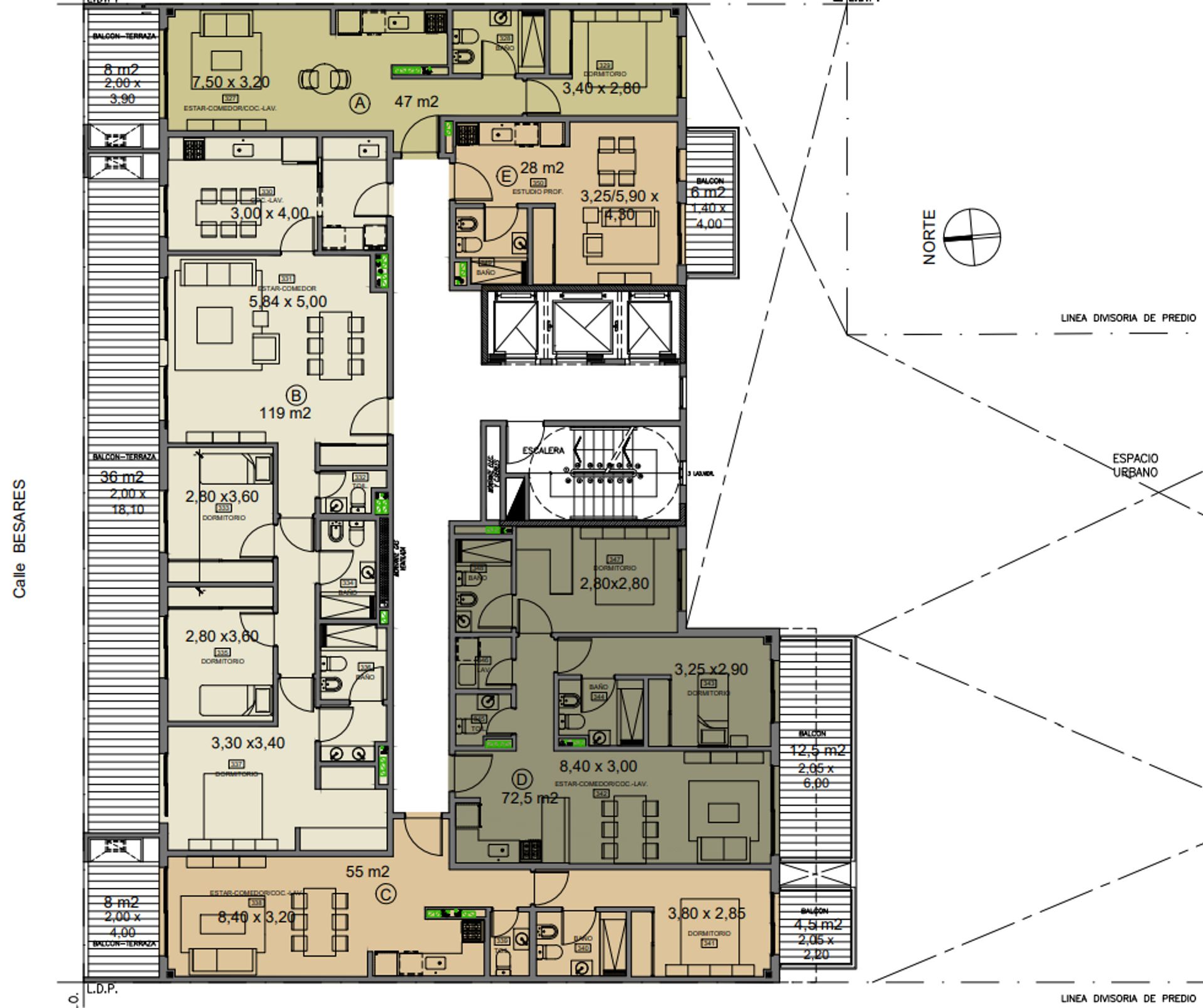 VENTA DEPTO MONOAMB C/BCON. ZONA NU&Ntilde;EZ - 20