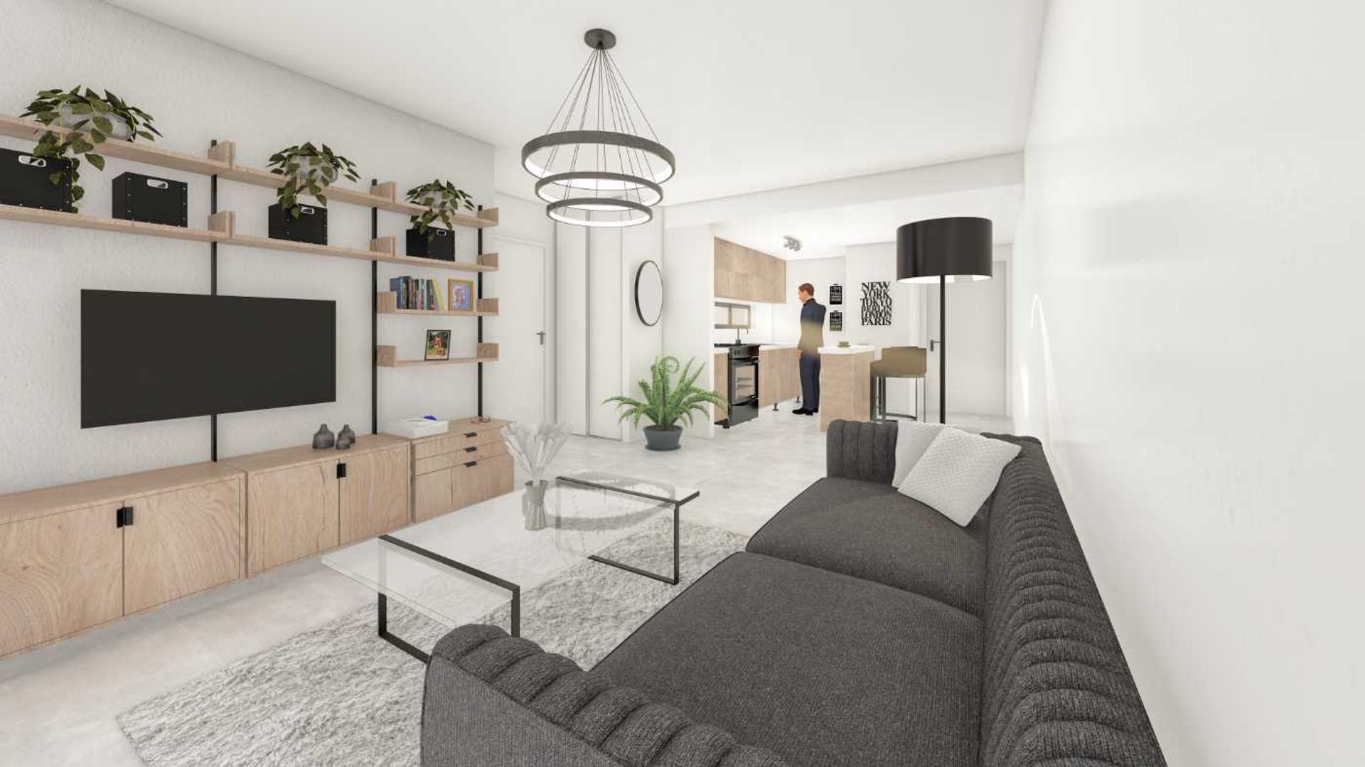 VENTA DEPTO 2AMB C/BCON. NUÑEZ - 8