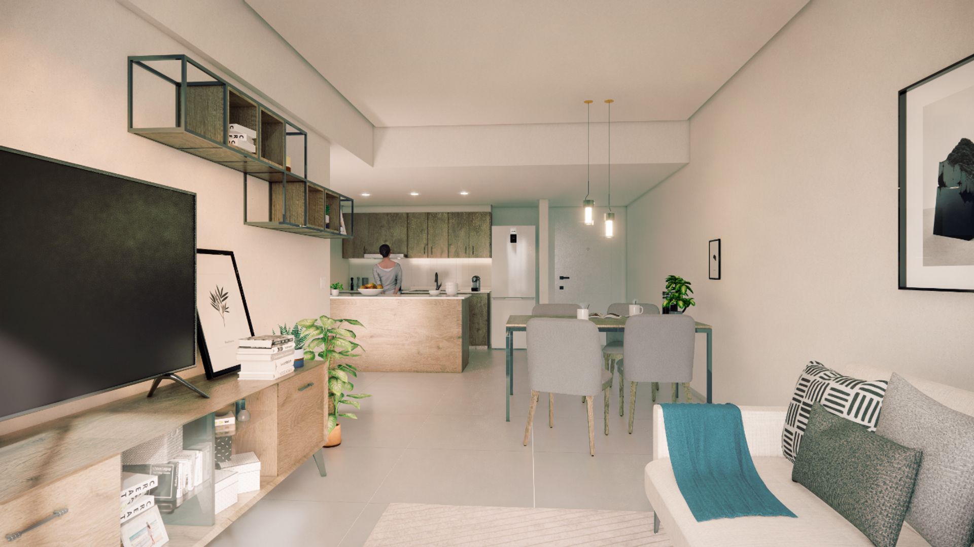 VENTA DEPTO 2AMB C/BCON. NUÑEZ - 7