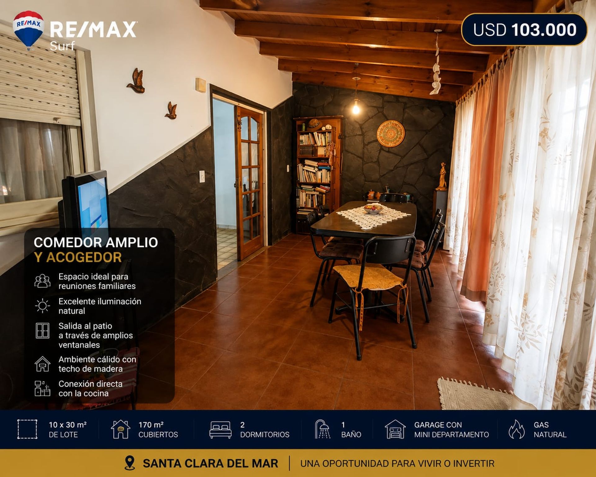 Casa en Venta en Mar Chiquita, Buenos Aires Interior