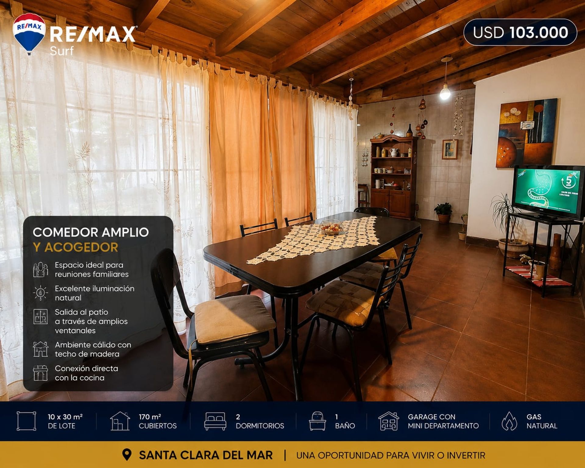 Casa en Venta en Mar Chiquita, Buenos Aires Interior