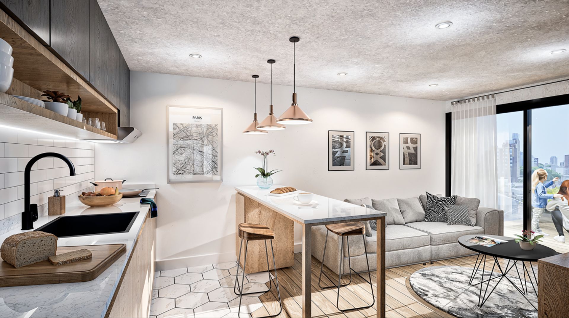 VENTA APARTAMENTO 1 DORMITORIO EN TRES CRUCES - 14