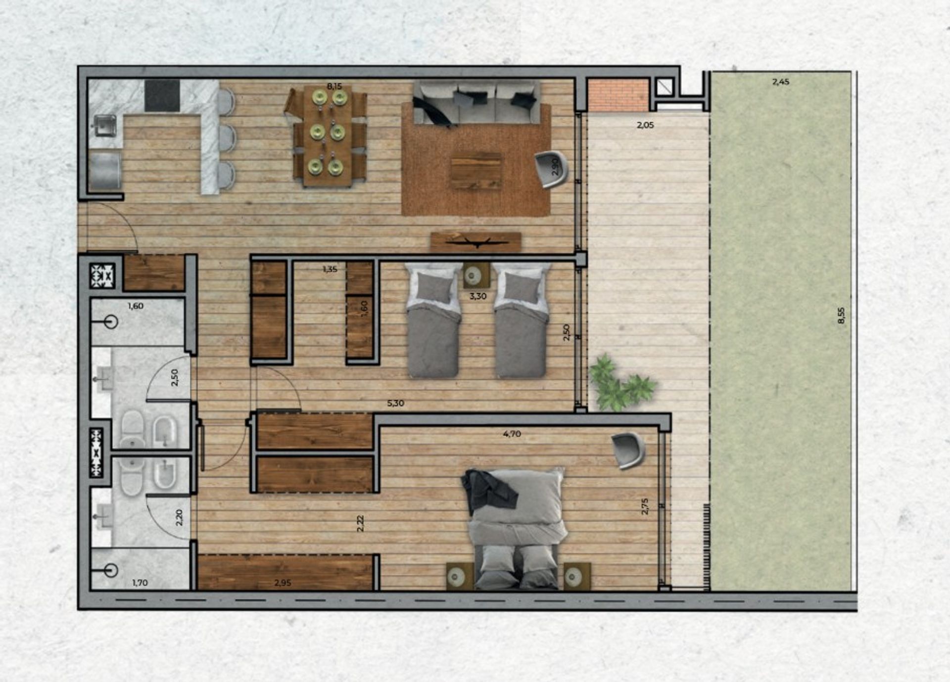 VENTA Apartamento de 2 dormitorios PUNTA CARRETAS - 5