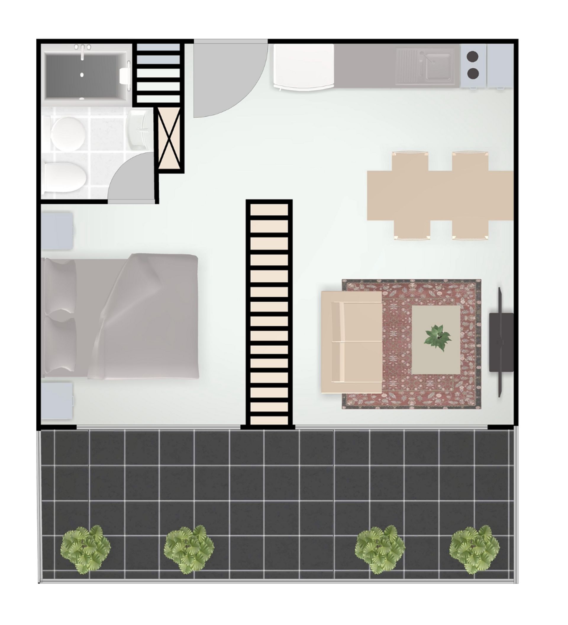 VENTA MONOAMBIENTE DIVISIBLE TERRAZA - SAAVEDRA — foto 3