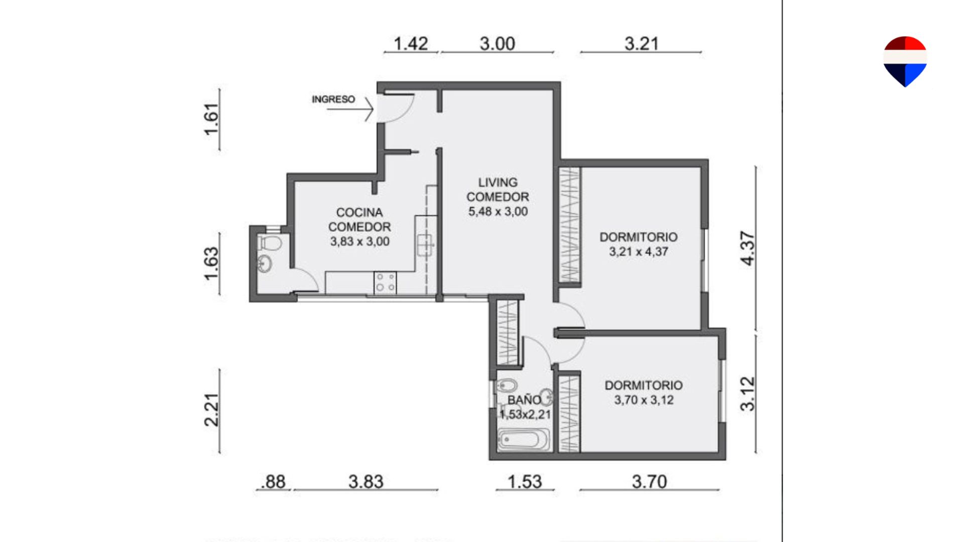 Departamento en Alquiler en Villa Ortuzar, Capital Federal