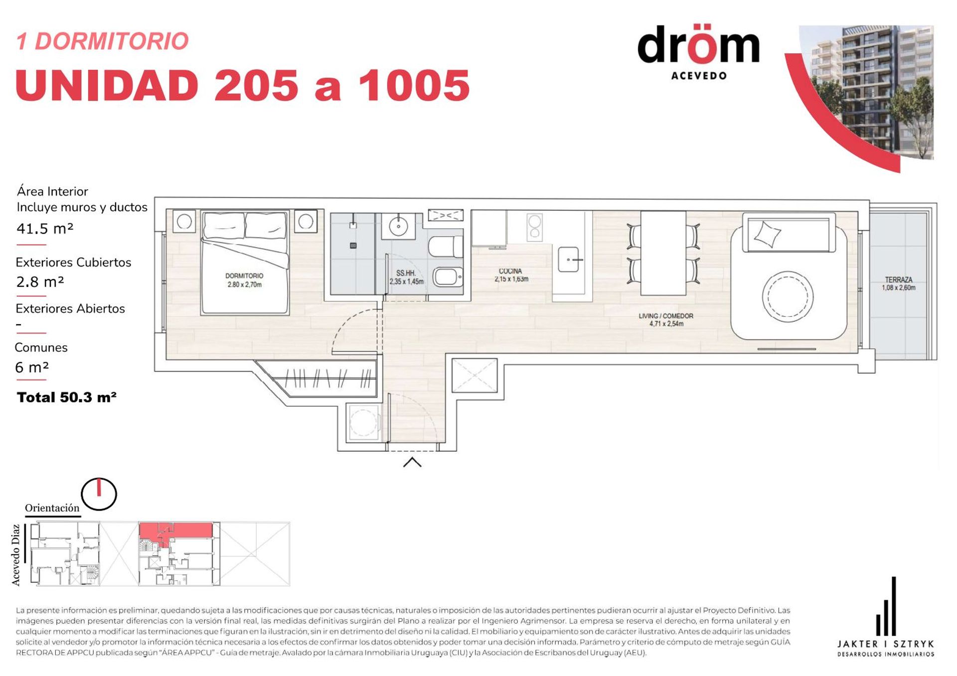 Venta apartamento Cordón 1 dormitorio pozo 2027 - 10