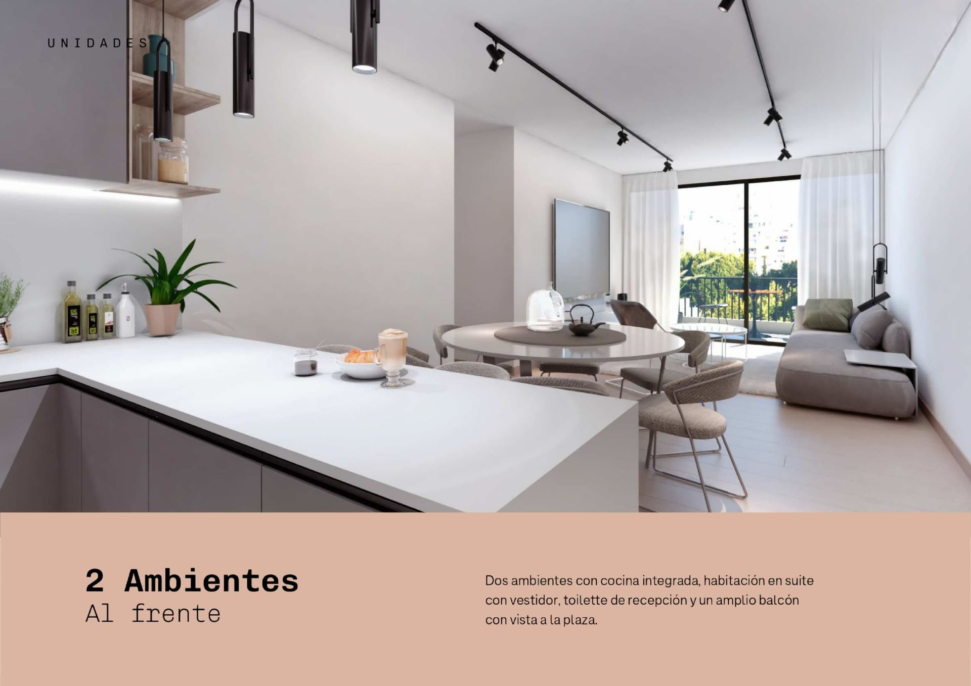VENTA DEPTO 2AMB C/ BCON A ESTRENAR - 1