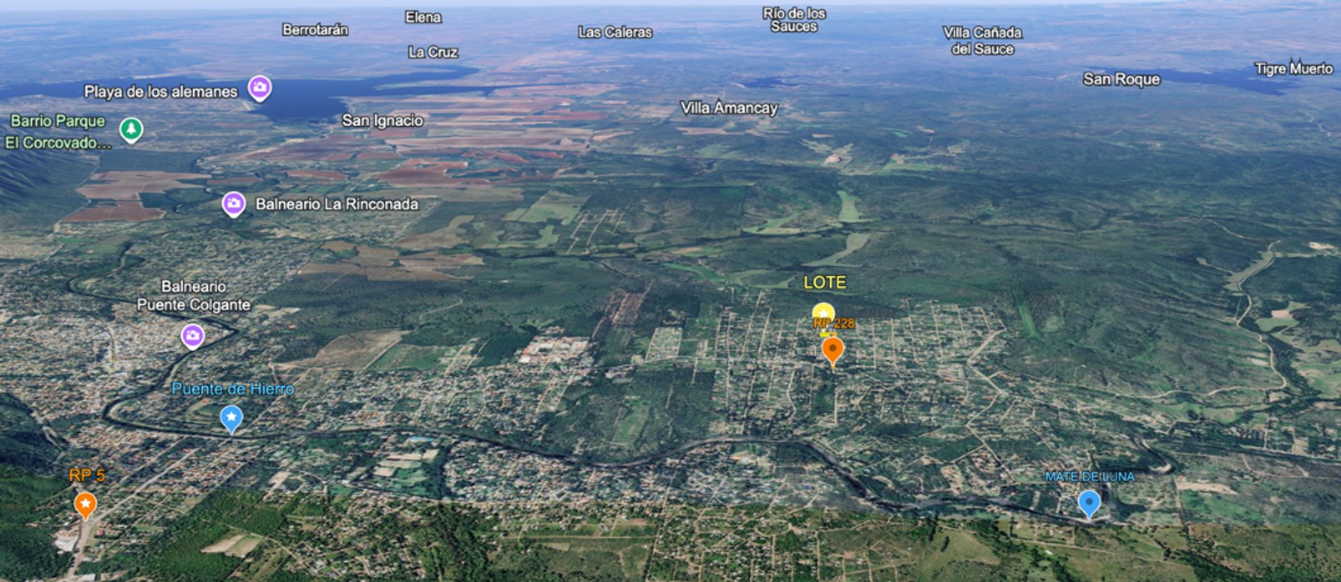 Lote en Venta en Calamuchita, Cordoba