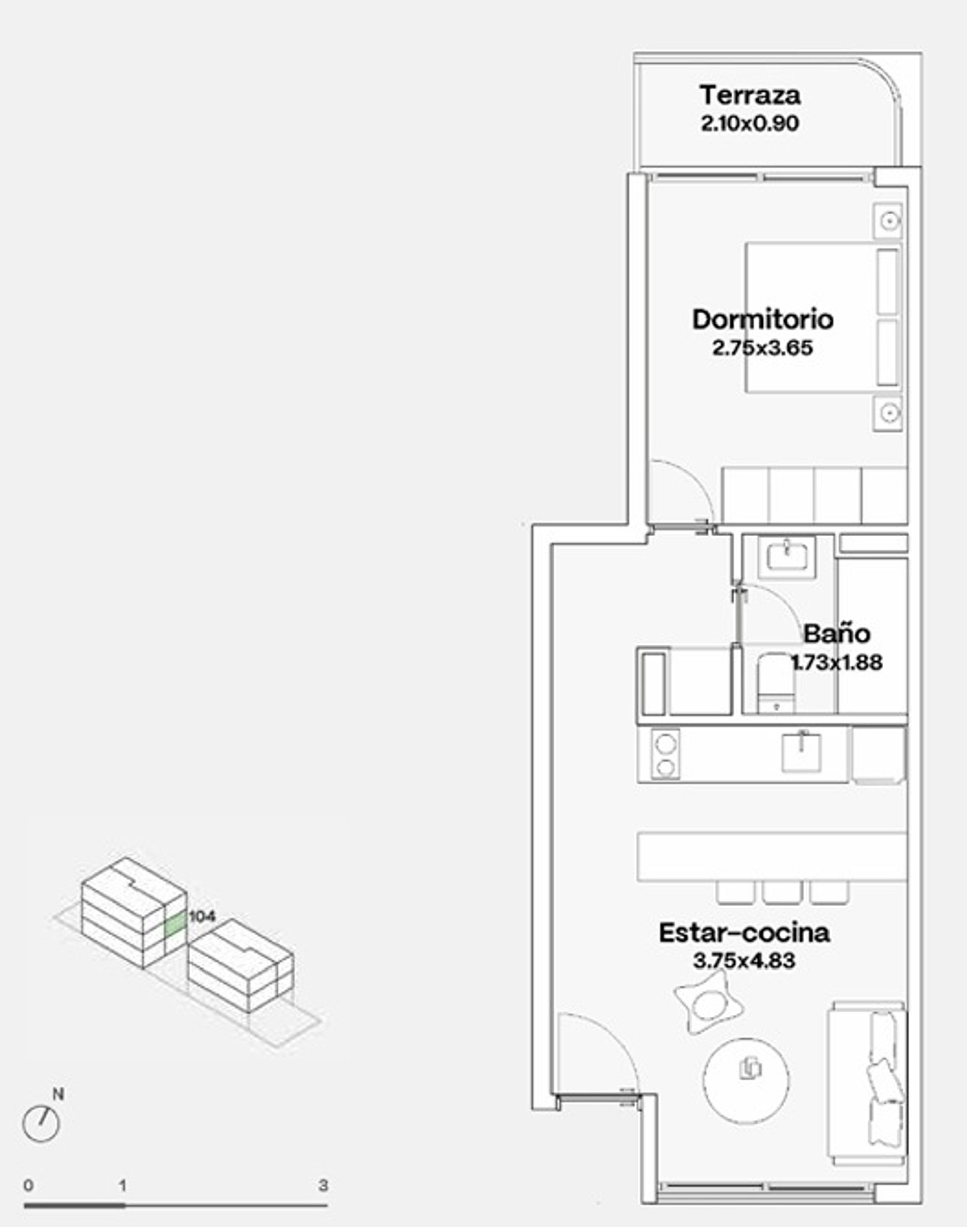 Vende Apartamento 1 dormitorio Malvin - 6
