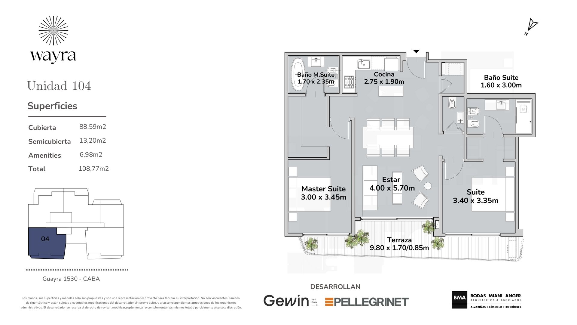 venta pozo 3amb Guayra 1500, amenities nuñez - 18