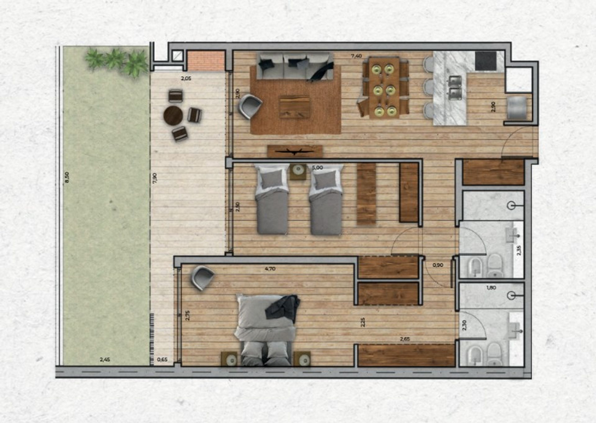 VENTA Apartamento de 2 dormitorios PUNTA CARRETAS - 5