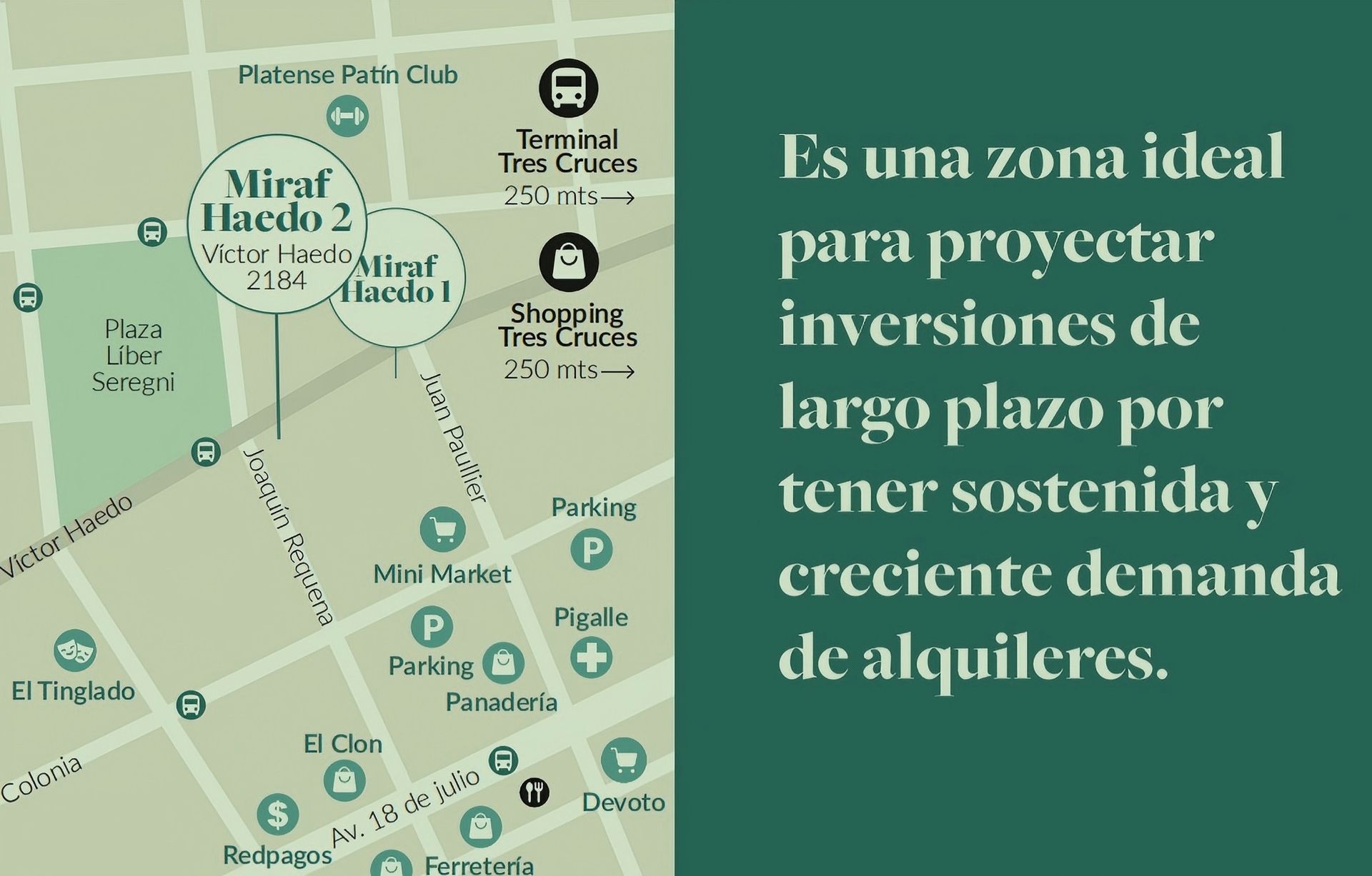 VENTA APTO EN POZO 1 D FRENTE TERRAZA TRES CRUCES - 2