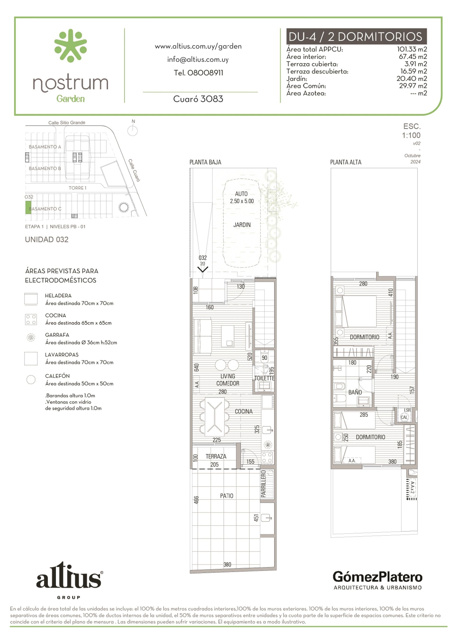 VENTA DUPLEX 2 DORMITORIOS NOSTRUM GARDEN - 1