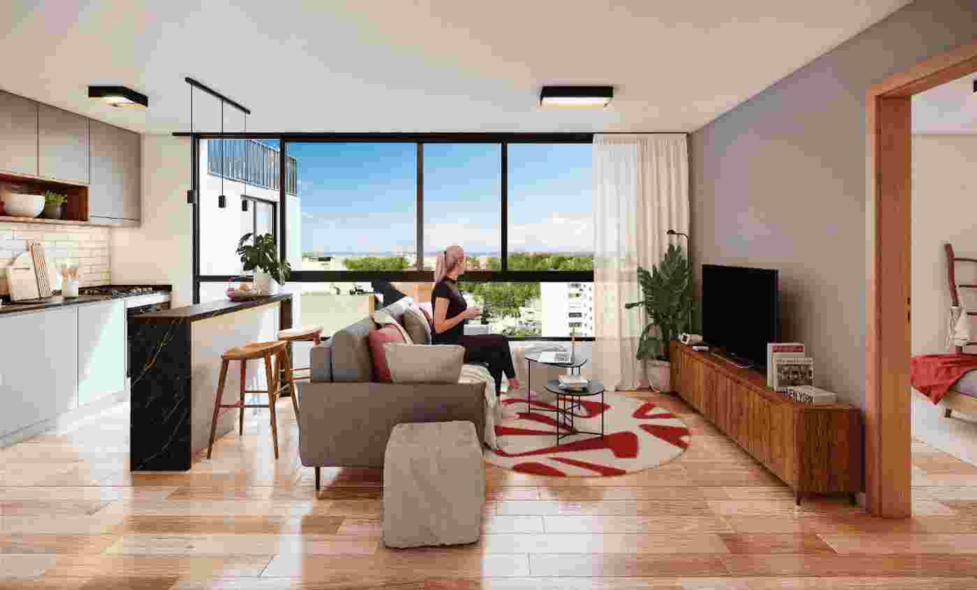 VENTA APTO 1 DORM PARQUE RODO ESTRENA MARZO 2027 - 4