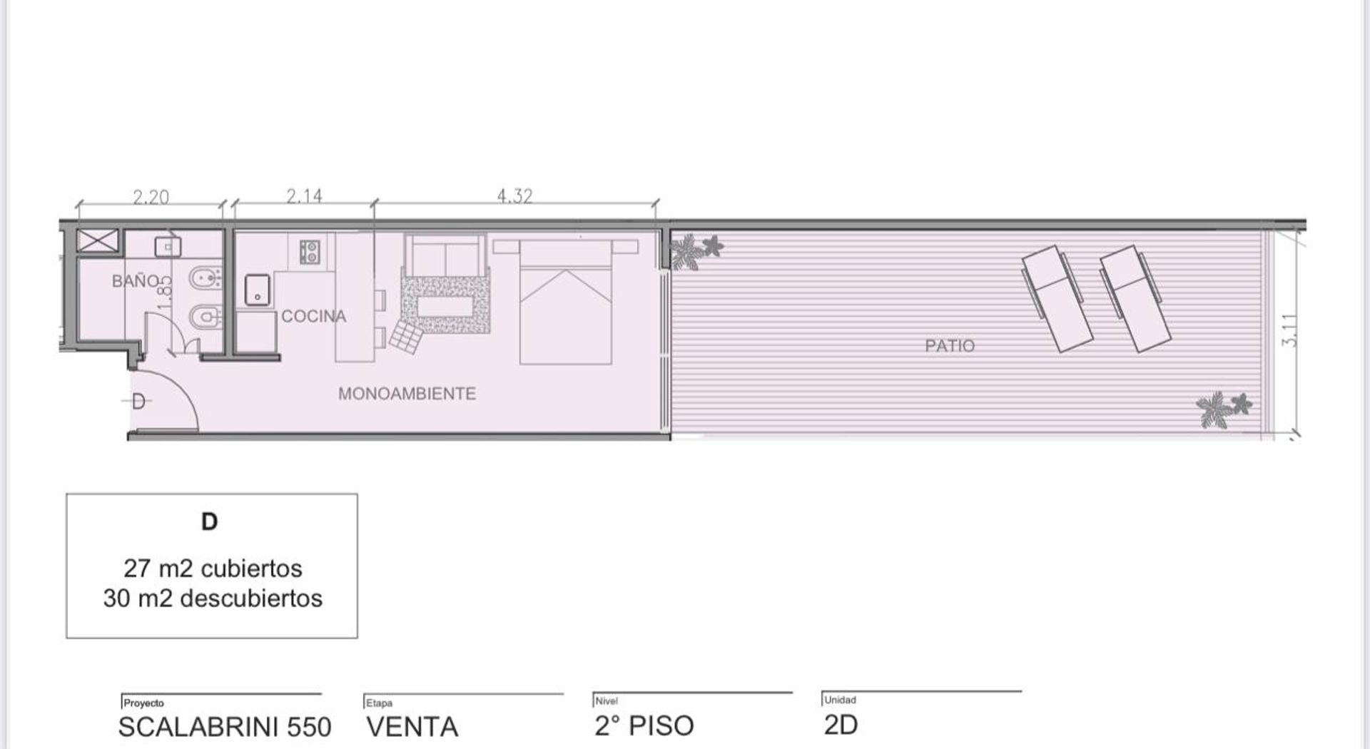 VENTA DEPARTAMENTO MONOAMBIENTE EN VILLA CRESPO — foto 8