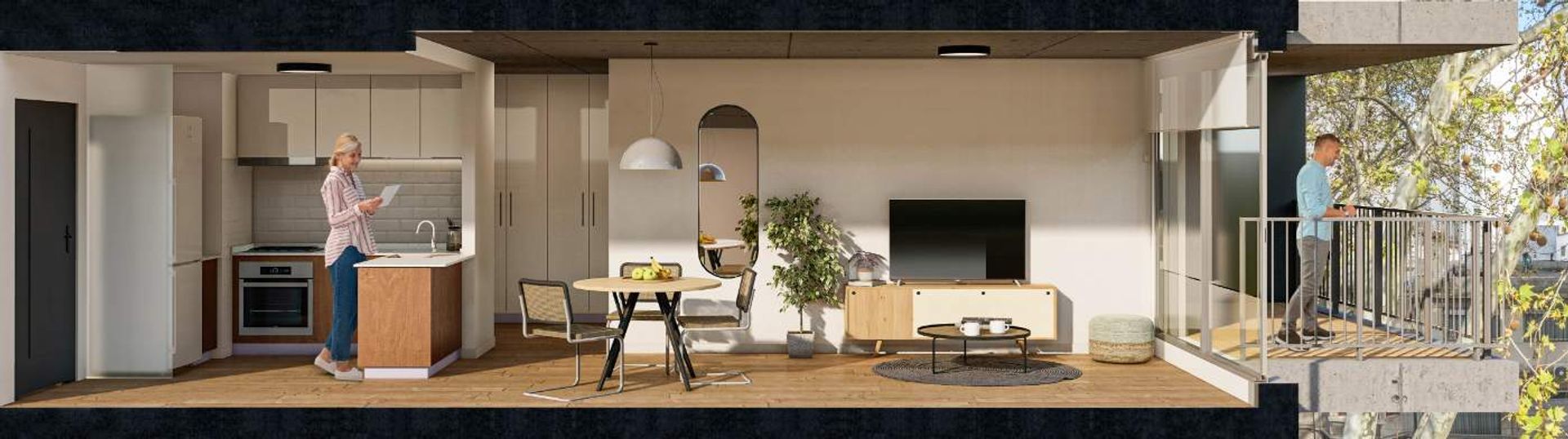 VENTA 2 DORM EN CORDON SUR ESTRENA OCTUBRE 2026 - 10