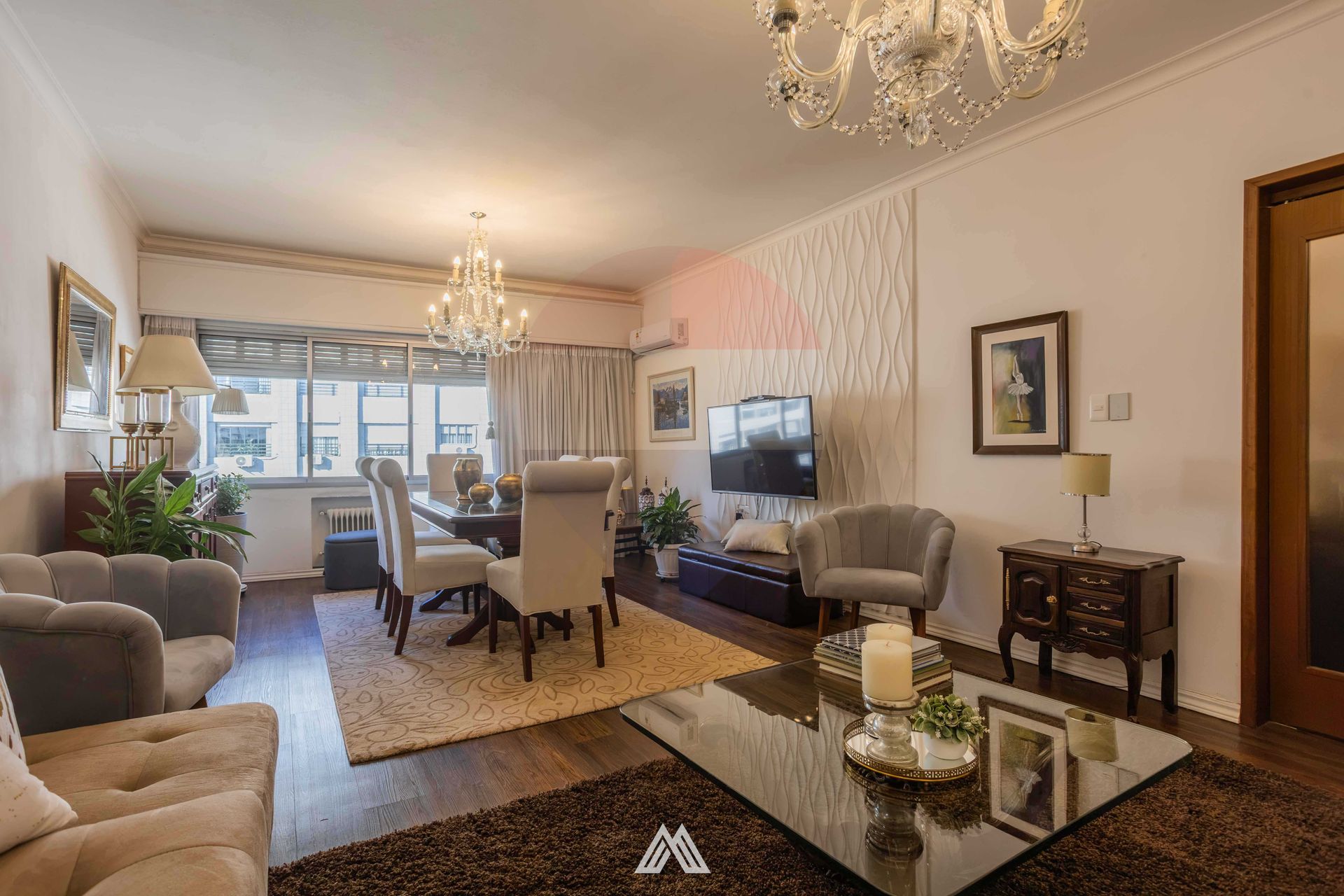 Venta apartamento 2 dormitorios + servicio -Cord&oacute;n - 2