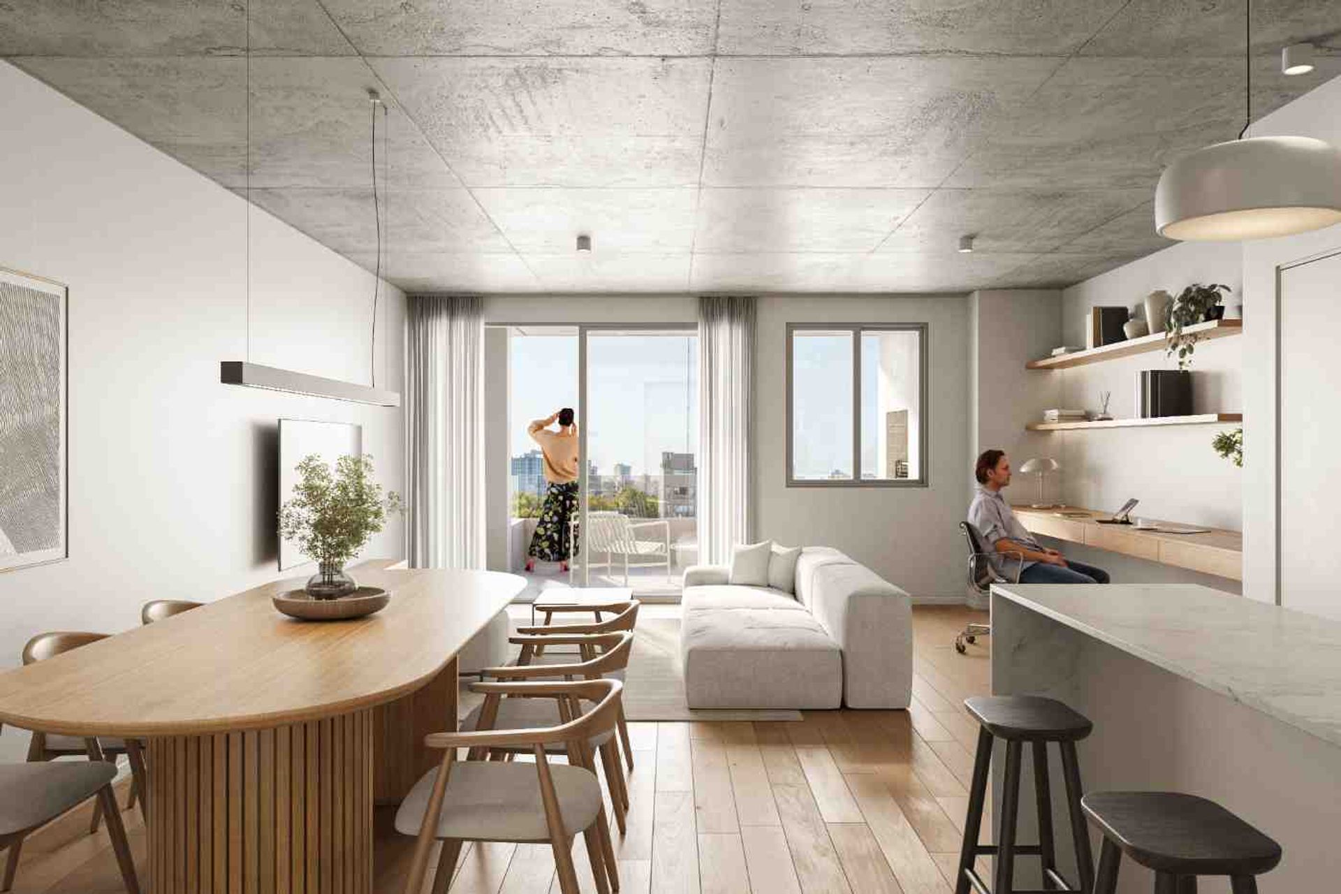 VENTA 3 AMB OPCION 4 AMB/ BALCON TERRAZA SAAVEDRA - 5