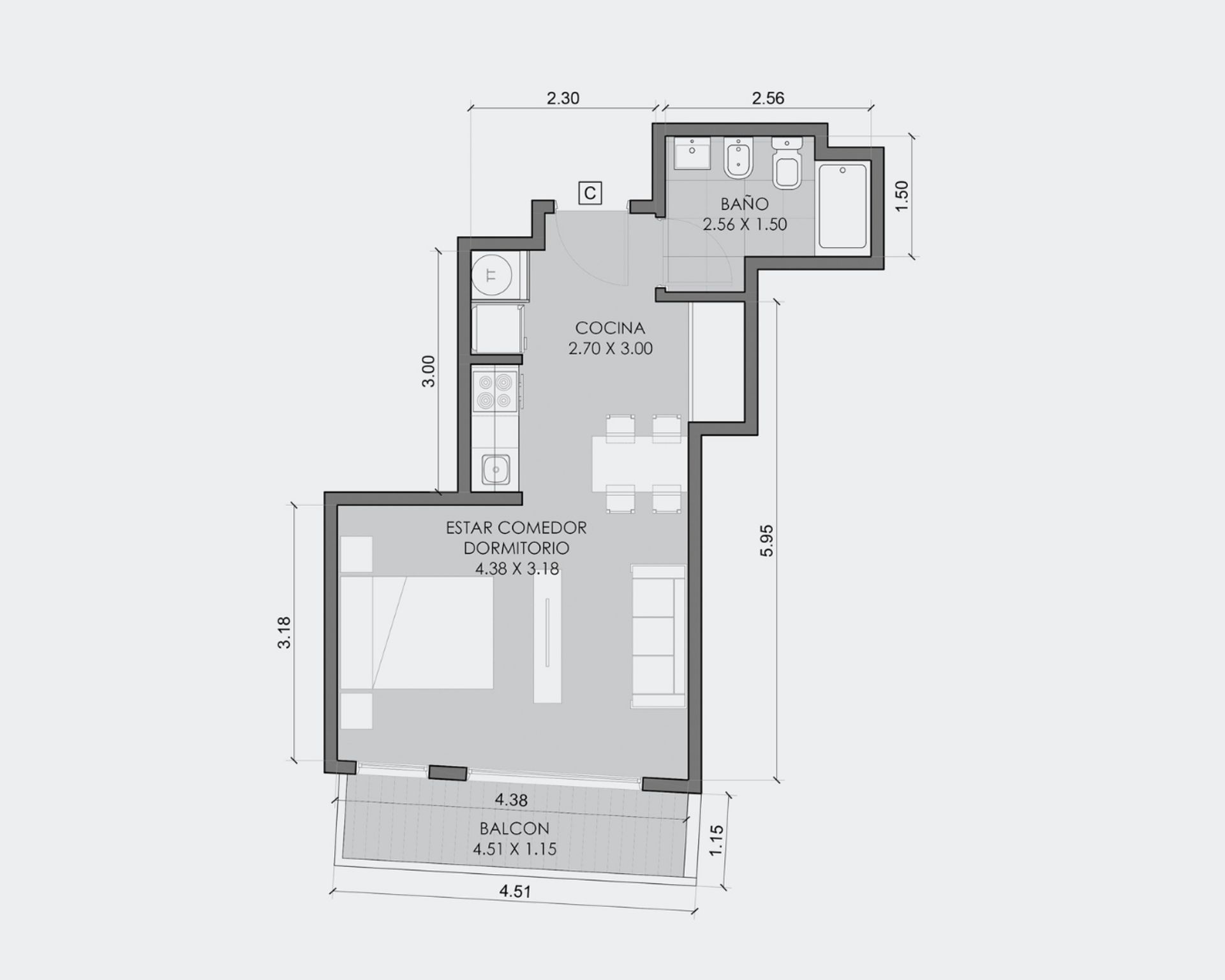 Departamento en Venta en Barrio Norte, Capital Federal