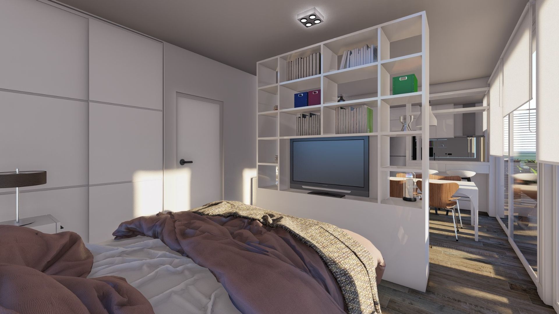 VENTA DEPARTAMENTO MONOAMBIENTE EN ALMAGRO EN POZO - 5