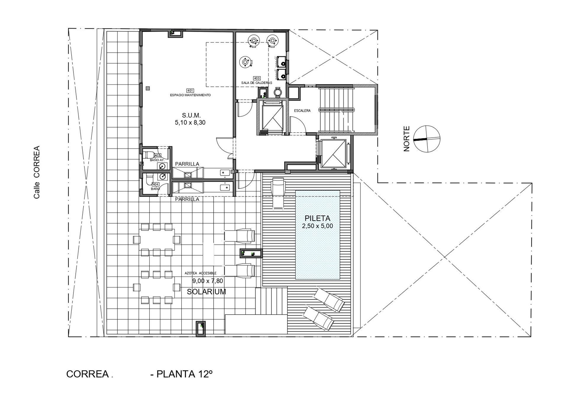VENTA DEPTO 3 AMB C/ BACON ATERRAZADO ZONA NUÑEZ - 16